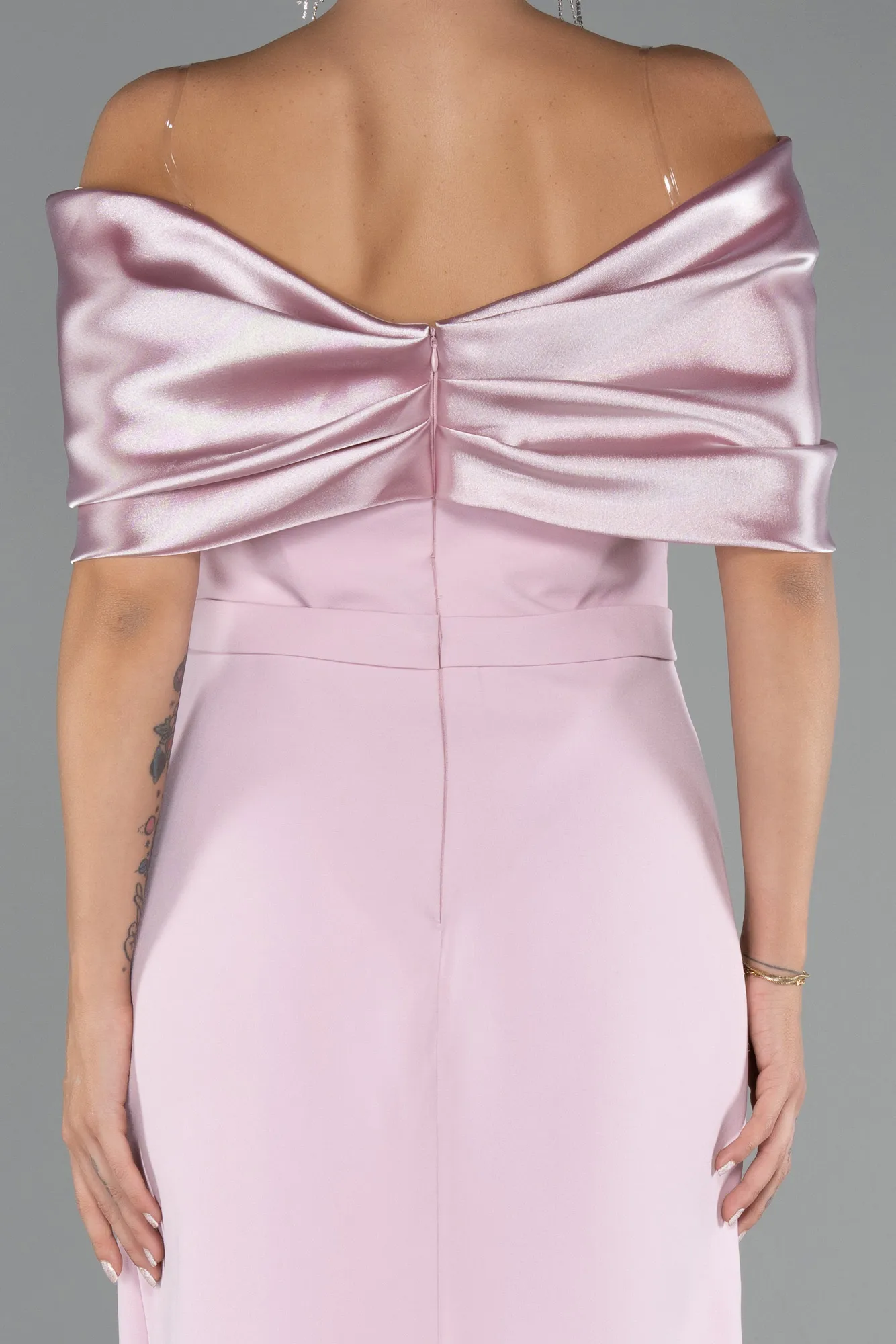 Powder Color-Long Evening Dress ABU5352