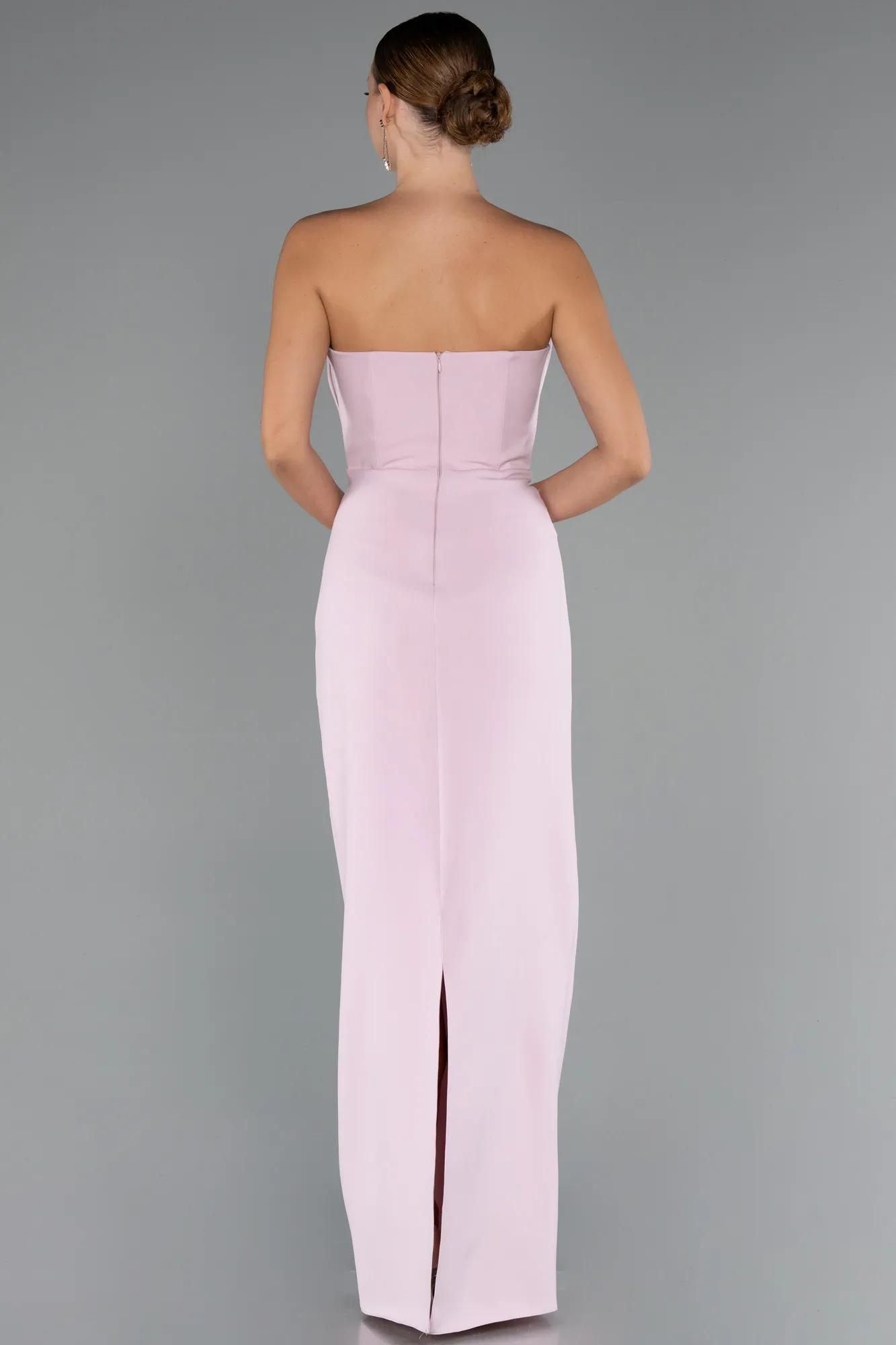 Powder Color-Long Evening Gown ABU5235