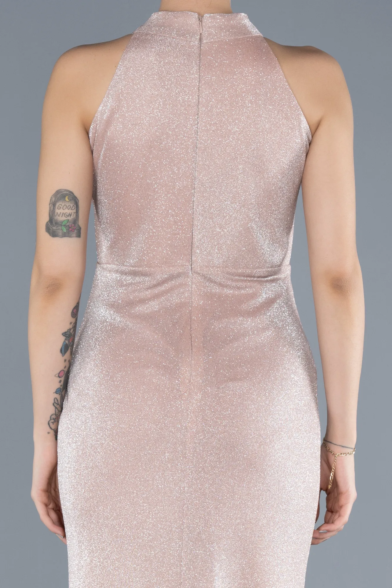 Powder Color-Long Mermaid Evening Gown ABU4612