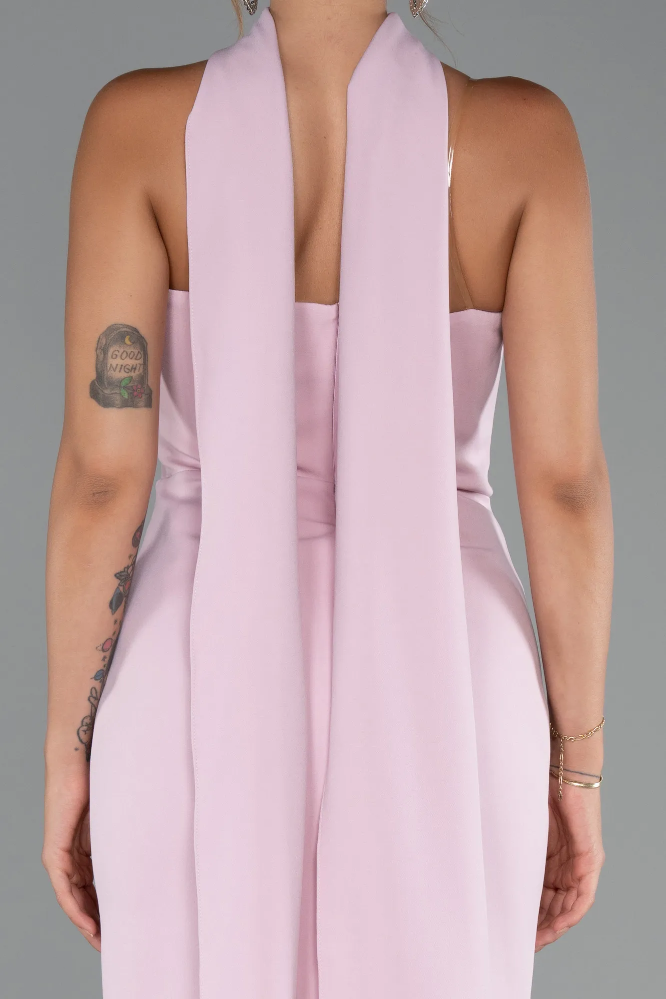 Powder Color-Long Mermaid Evening Gown ABU5282