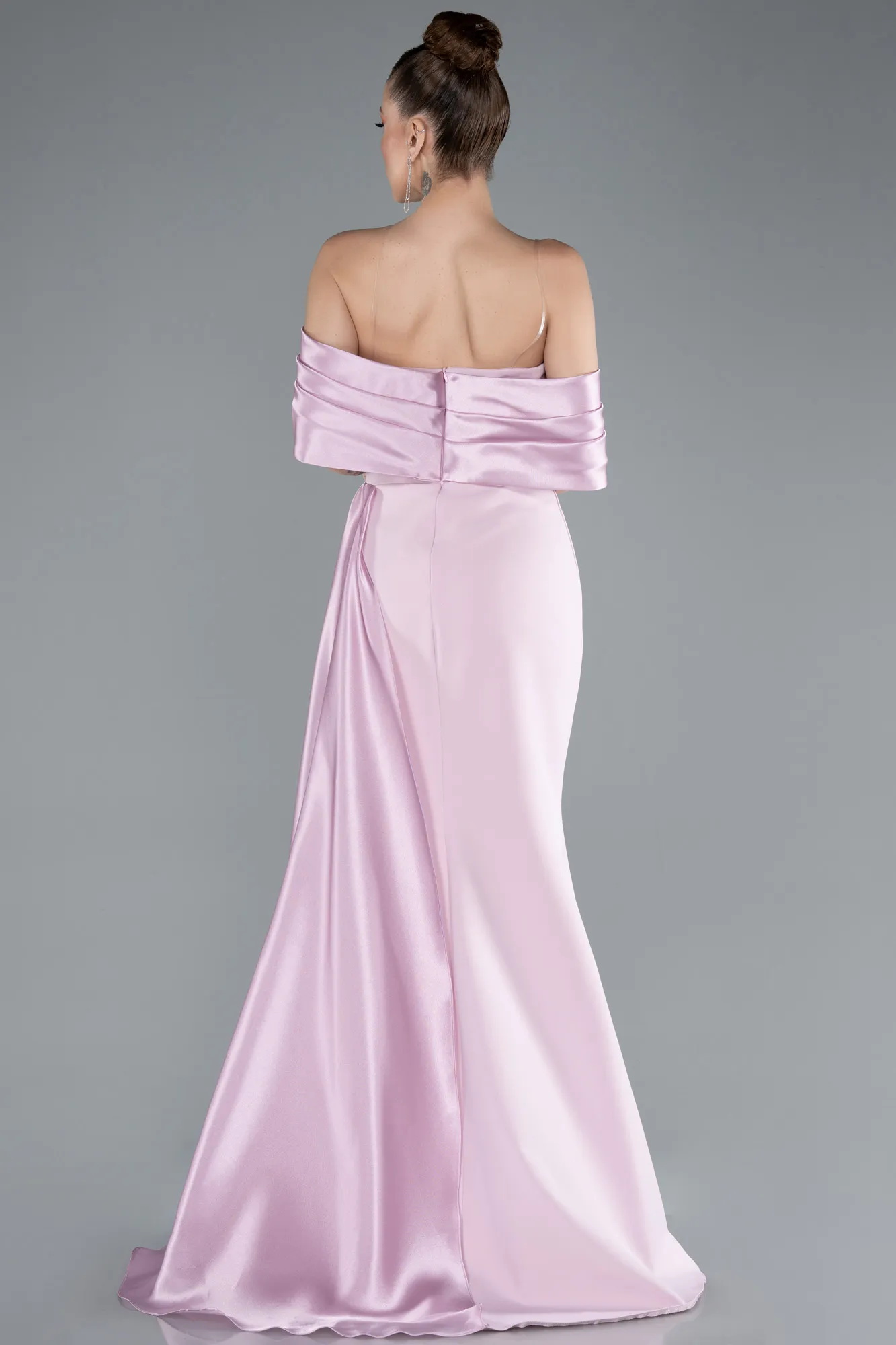 Powder Color-Long Mermaid Prom Dress ABU4920