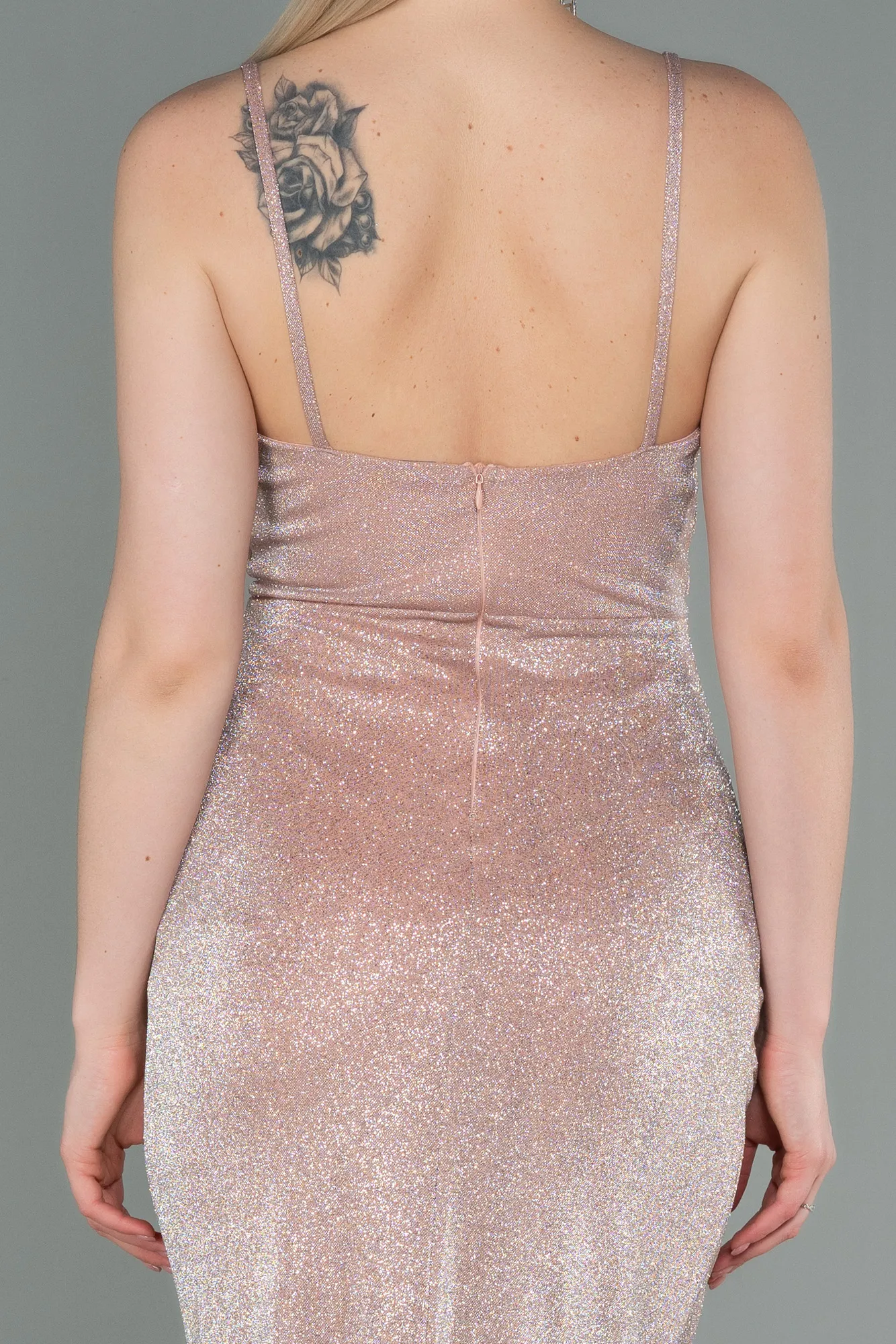 Powder Color-Long Prom Gown ABU3182