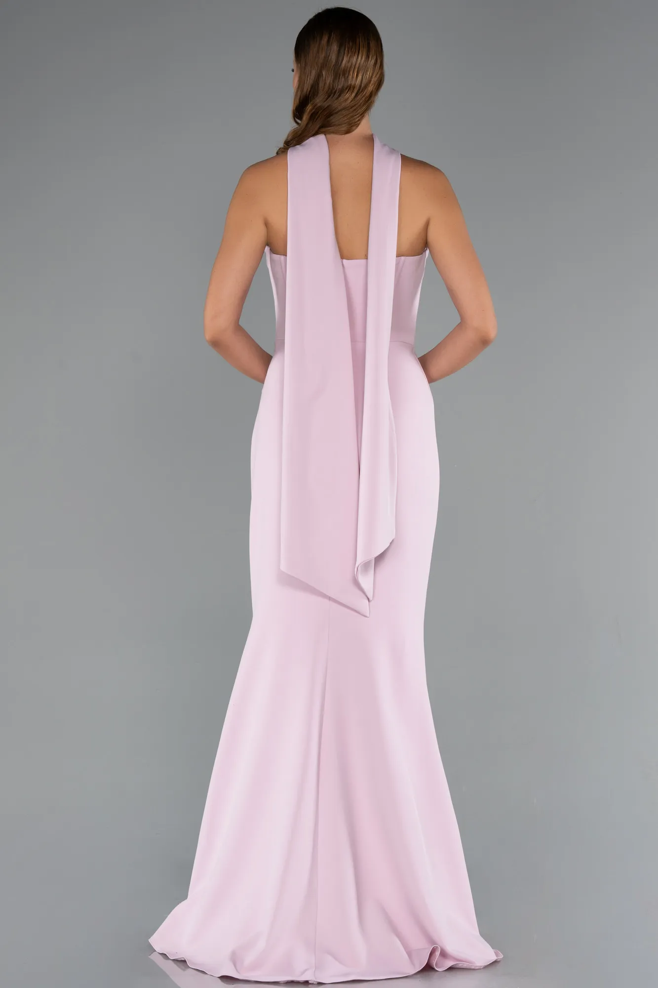 Powder Color-Long Prom Gown ABU5216