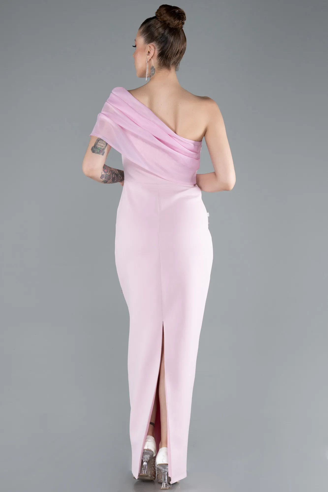 Powder Color-Midi Cocktail Dress ABK2337