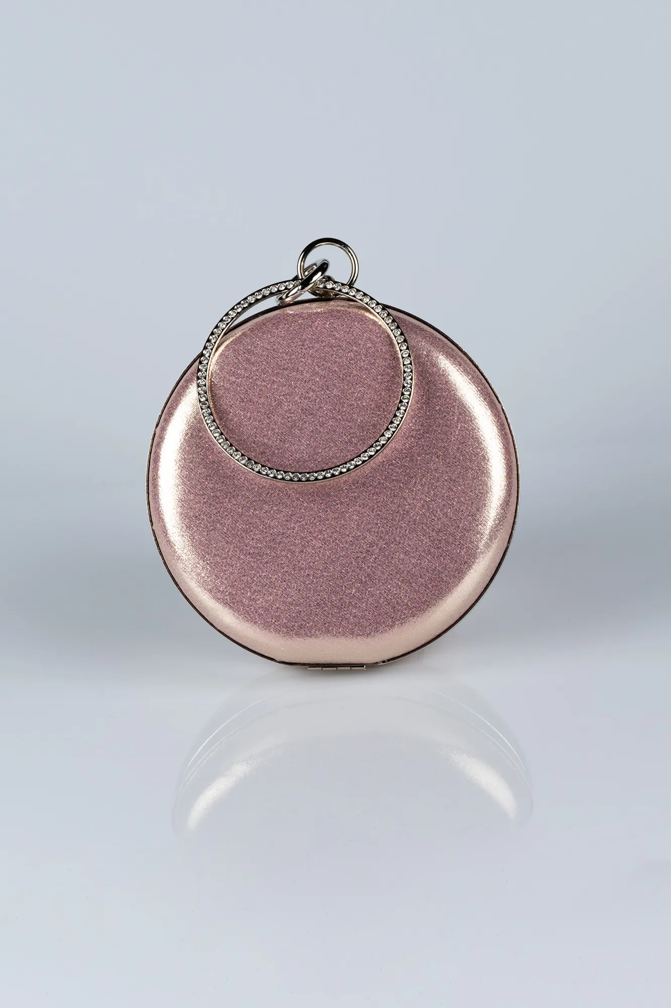 Powder Color-Plaster Fabric Box Bag V0259