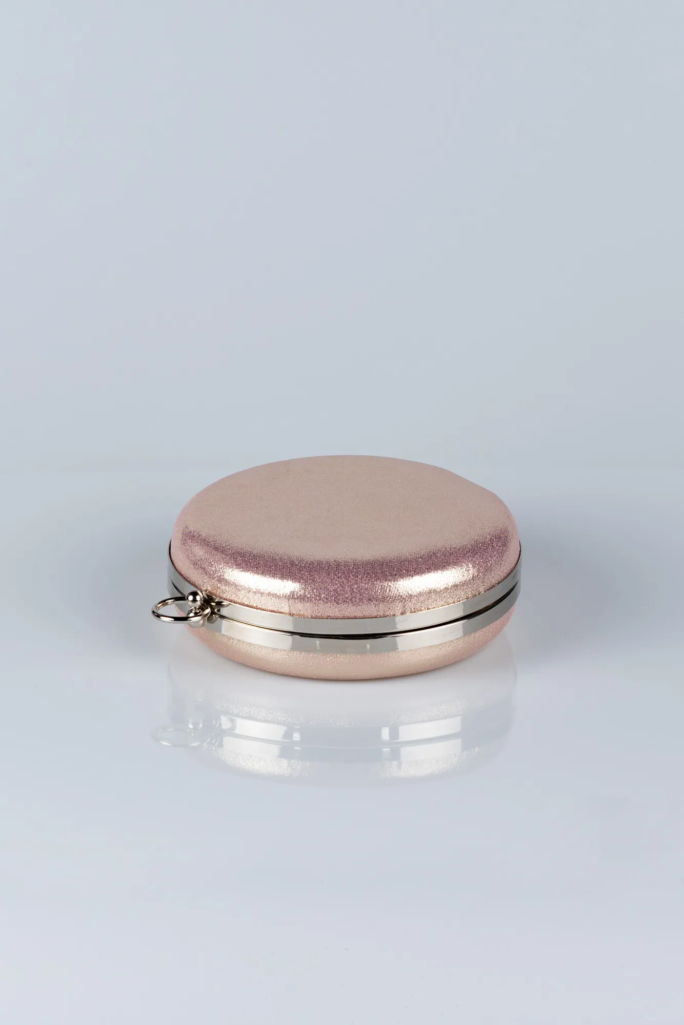 Powder Color-Plaster Fabric Box Bag V0259