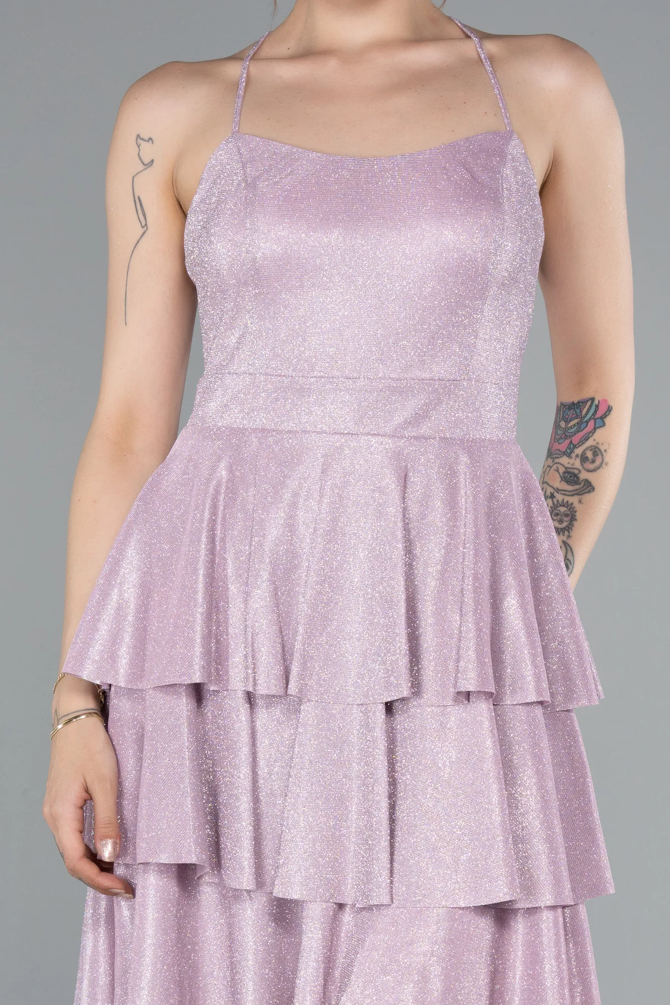 Powder Color-Short Cocktail Dress ABK2357