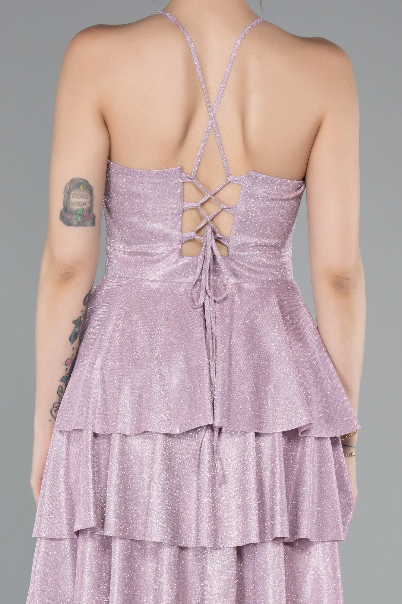 Powder Color-Short Cocktail Dress ABK2357