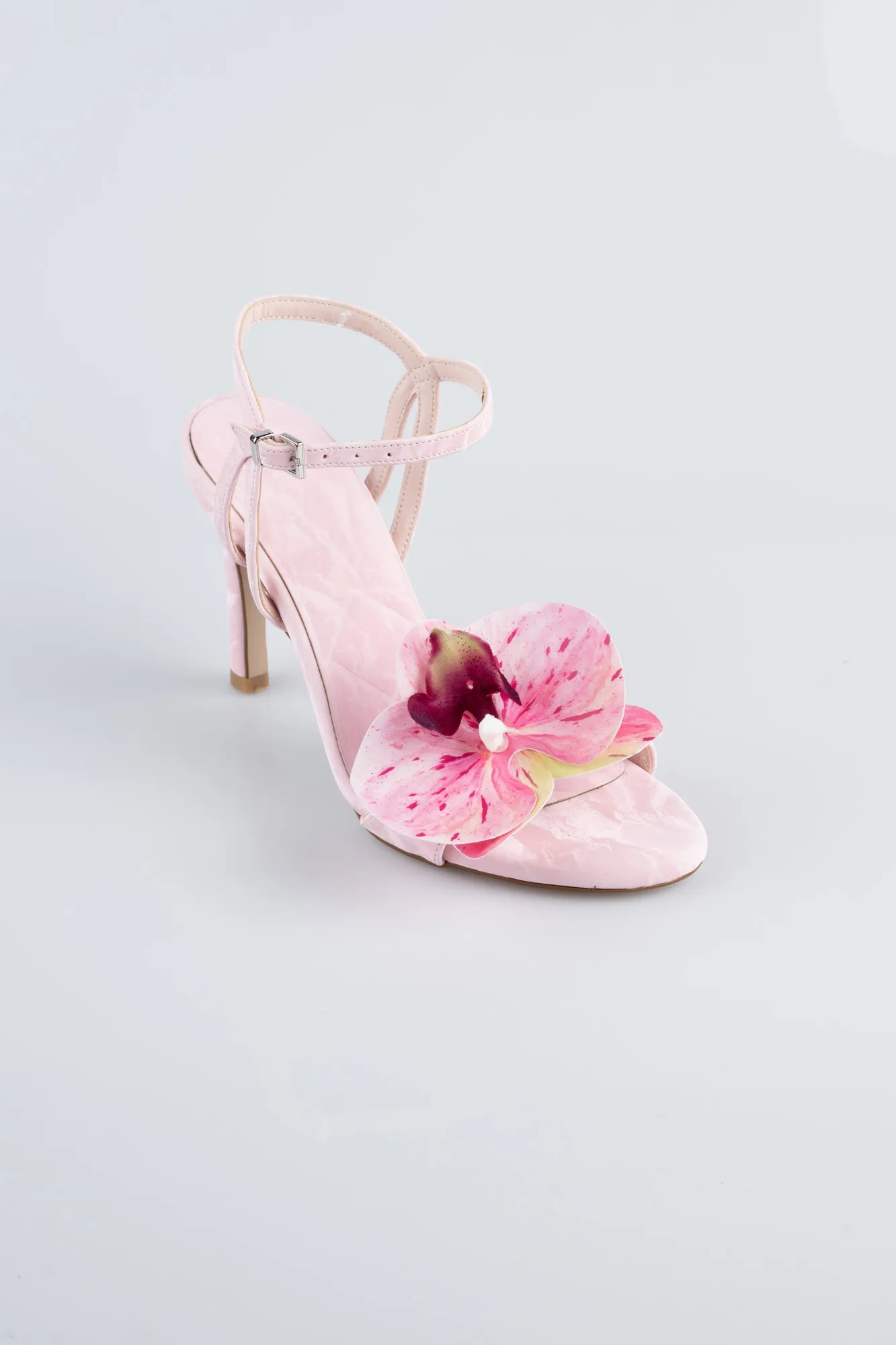 Powder Color-Suede Evening Shoe ABN1151