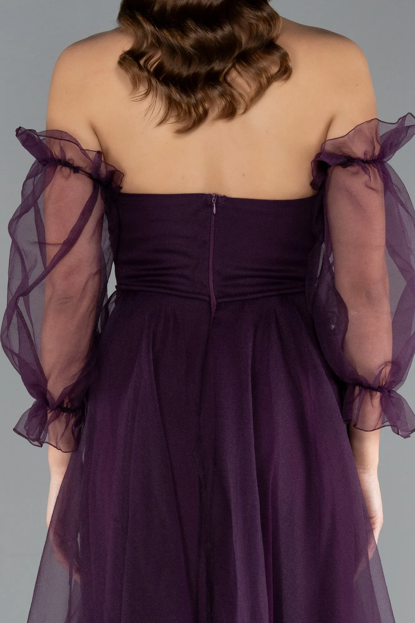 Purple-Long Evening Dress ABU2076