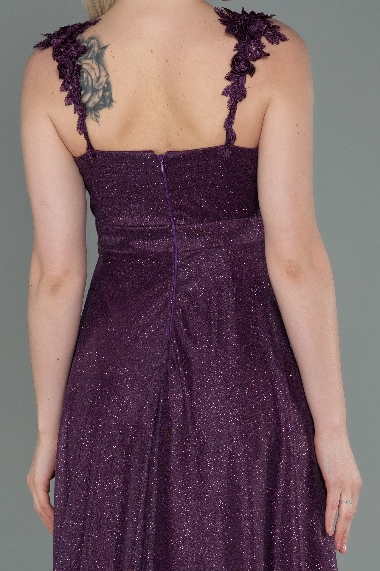 Purple-Long Evening Dress ABU2307