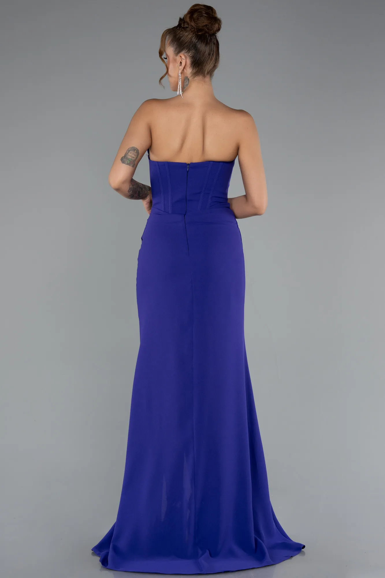 Purple-Long Evening Dress ABU5096
