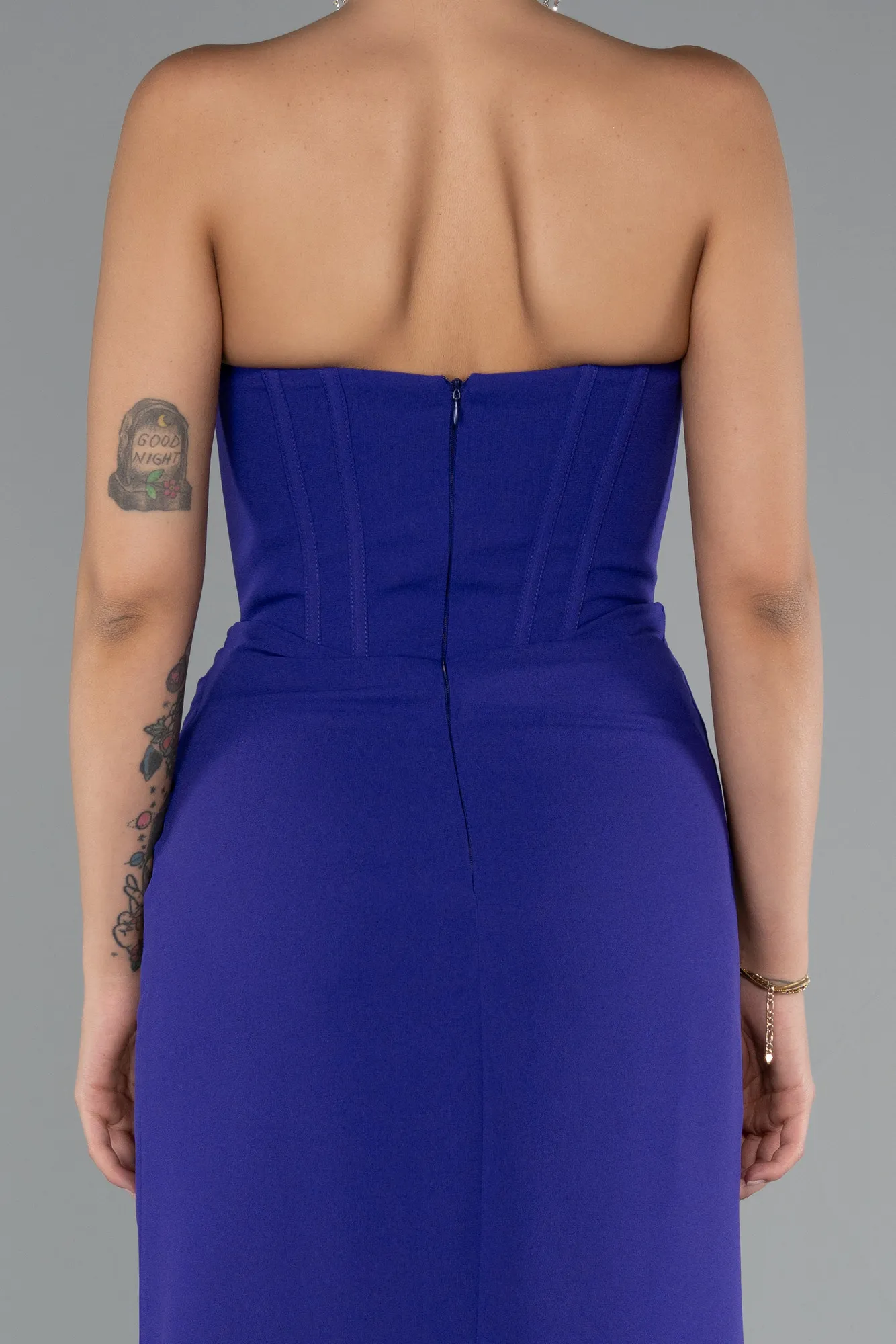 Purple-Long Evening Dress ABU5096