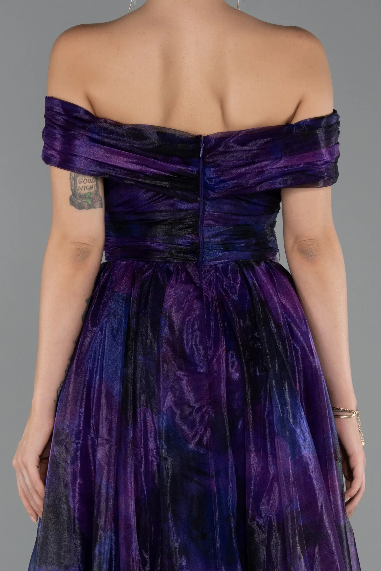 Purple-Long Evening Dress ABU5262