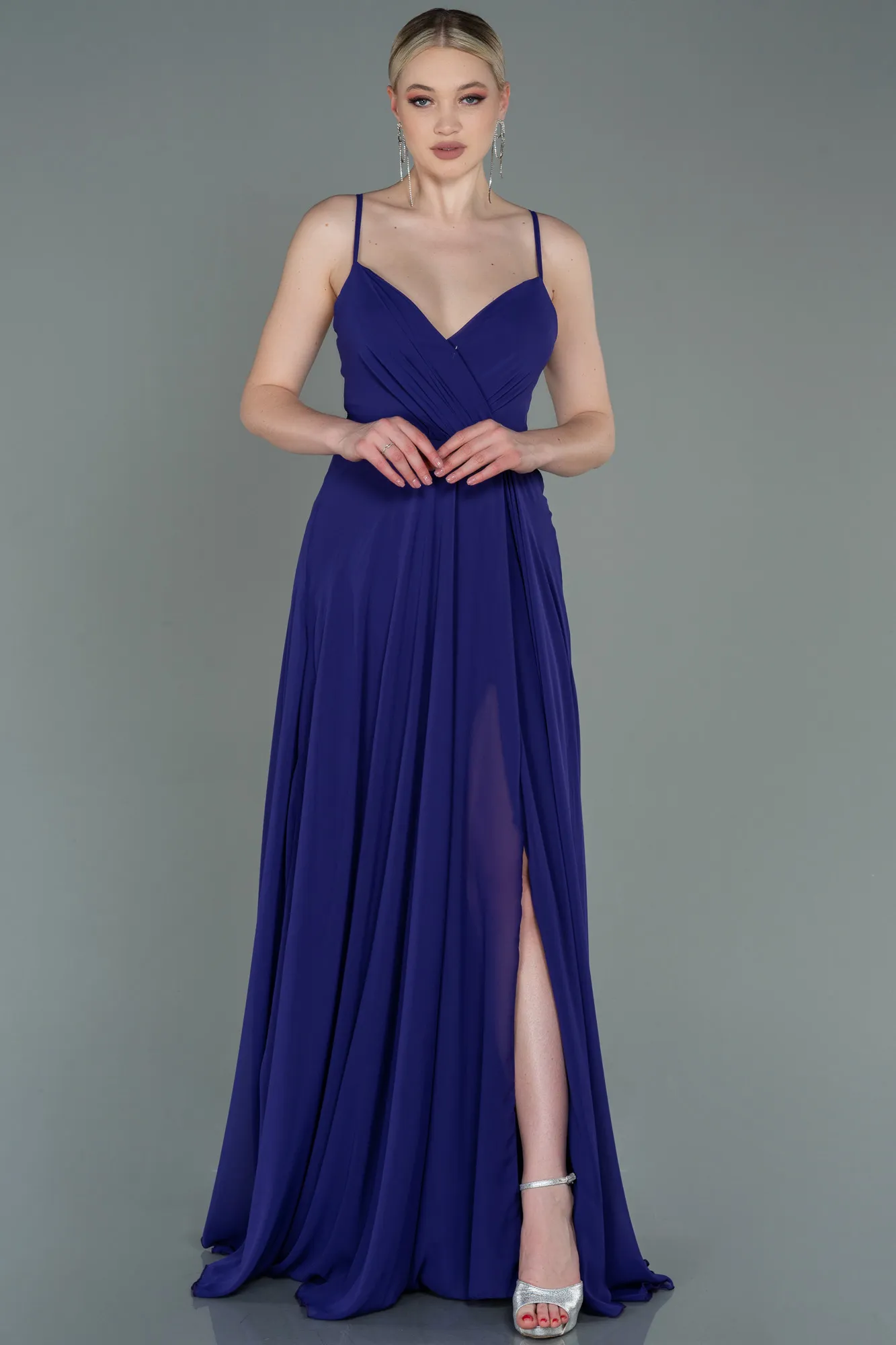 Purple-Long Prom Gown ABU1305