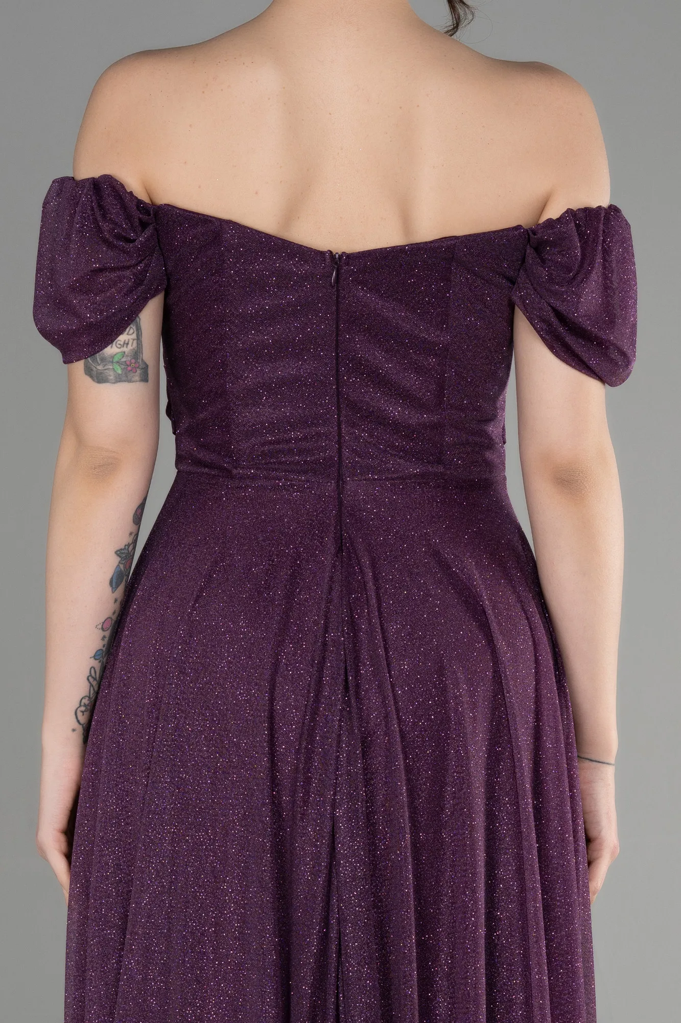 Purple-Long Prom Gown ABU3660