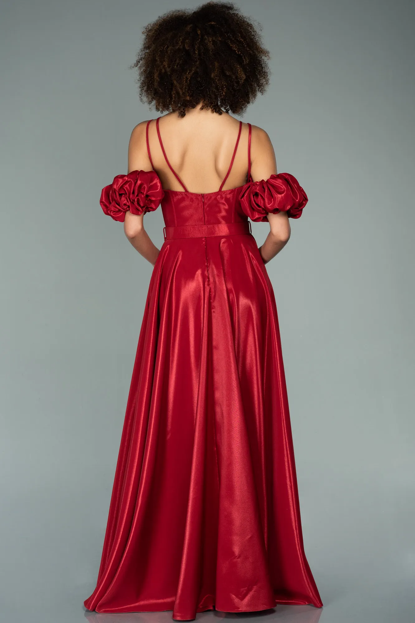 Red-Long Evening Dress ABU2145