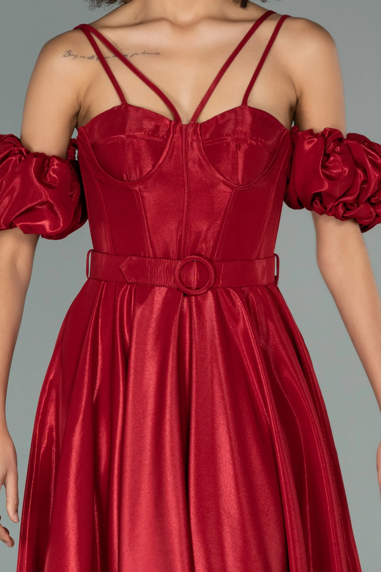 Red-Long Evening Dress ABU2145