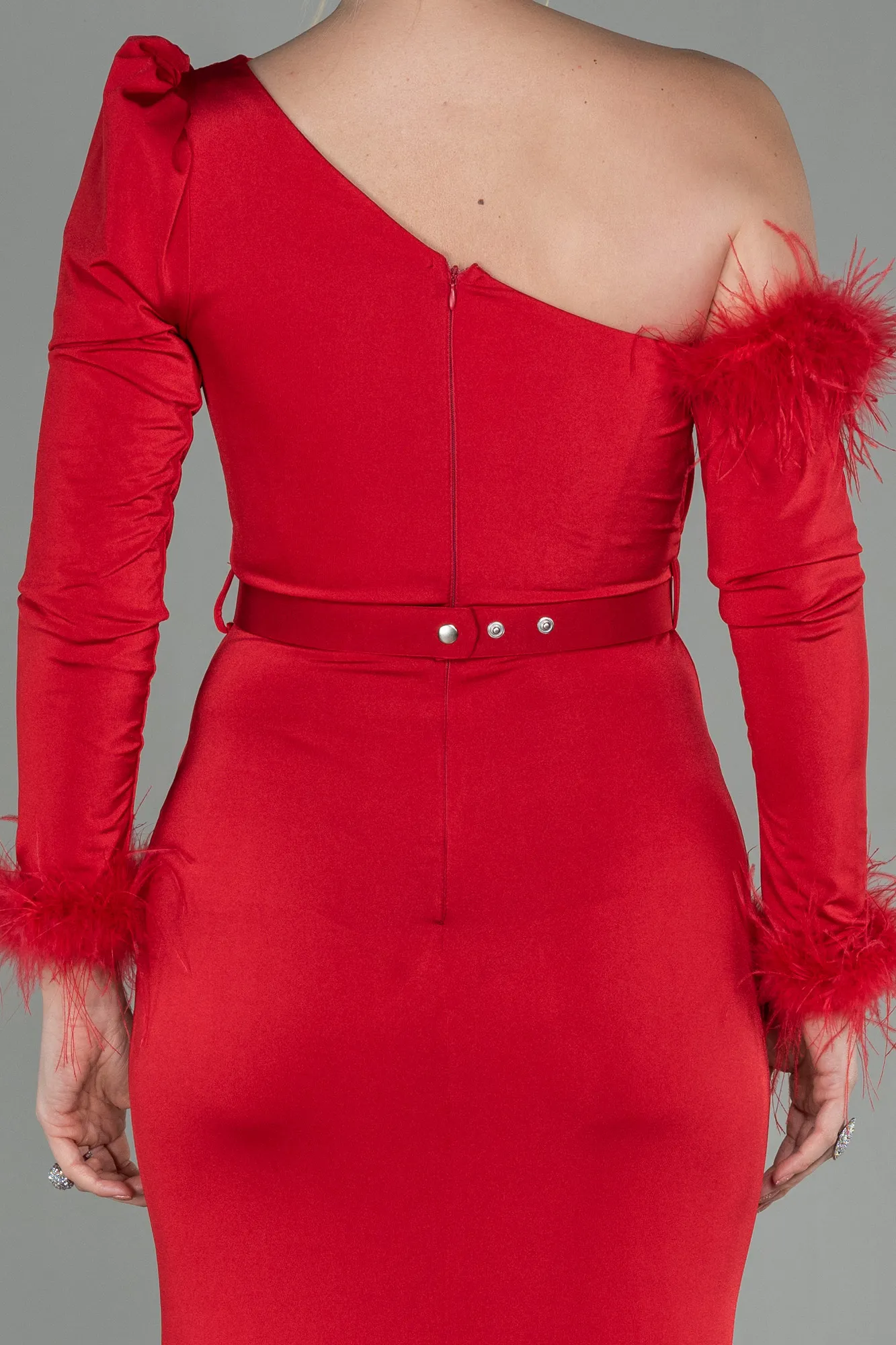 Red-Long Evening Dress ABU2842