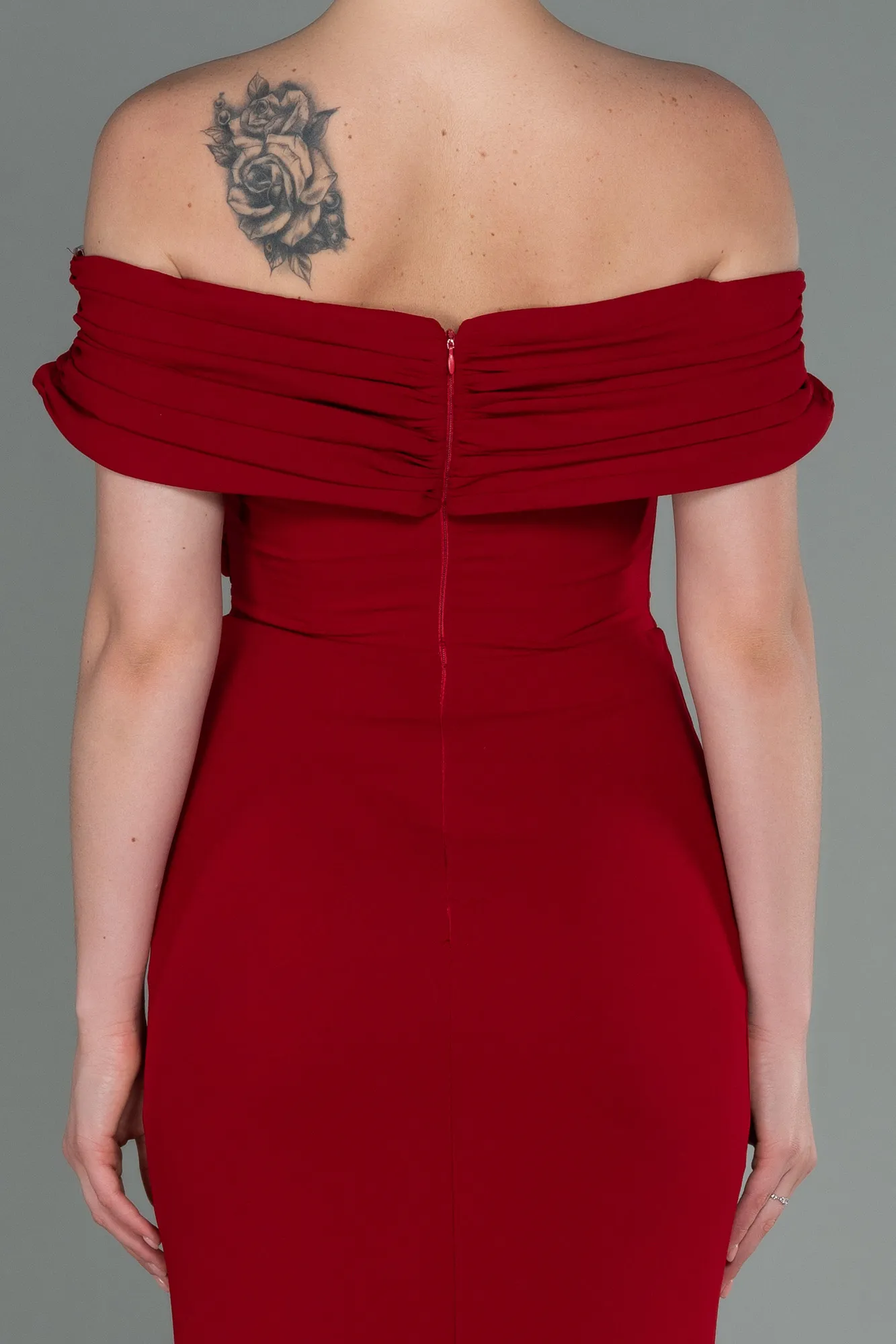 Red-Long Evening Dress ABU3156