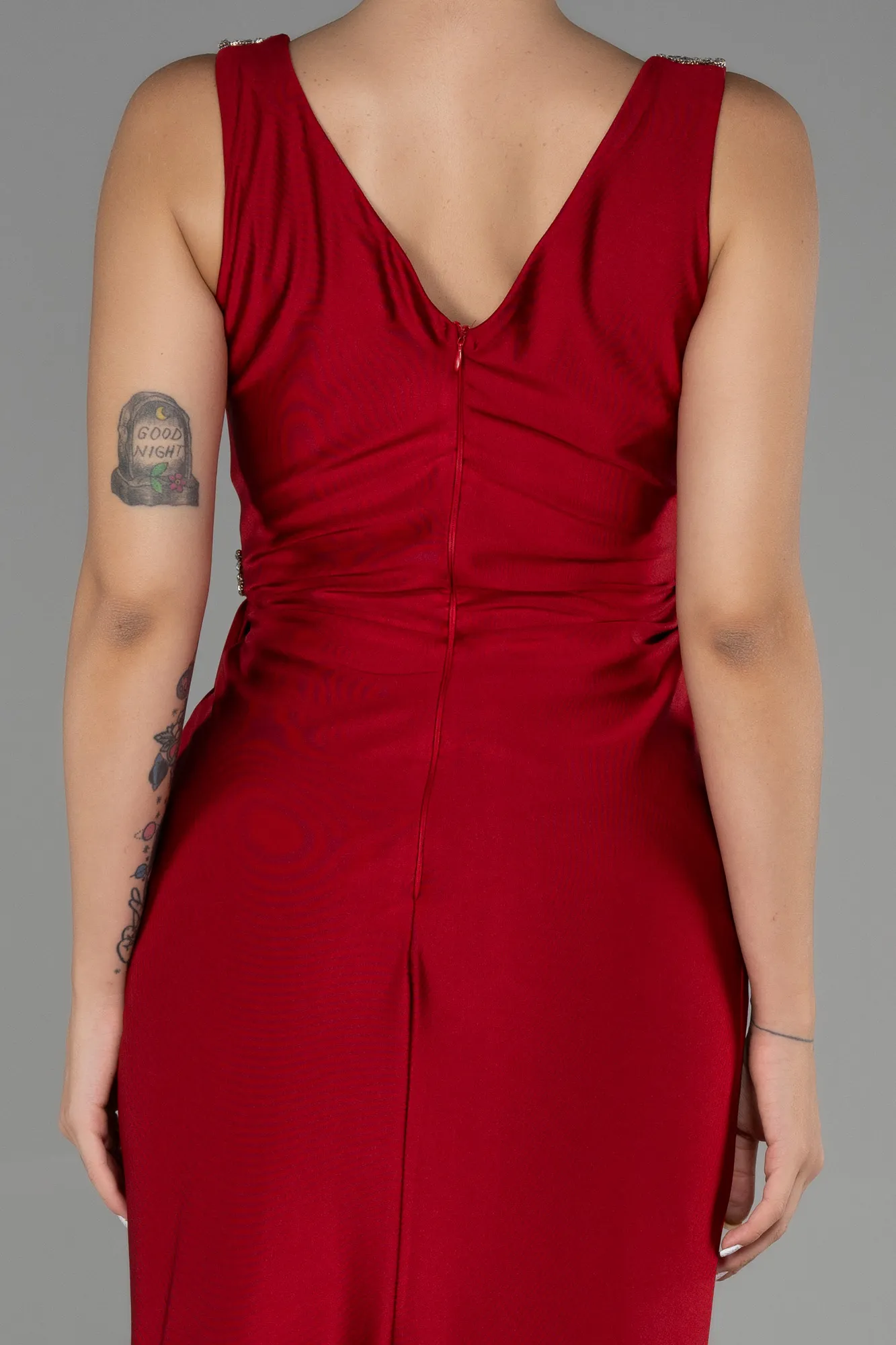 Red-Long Evening Dress ABU3270