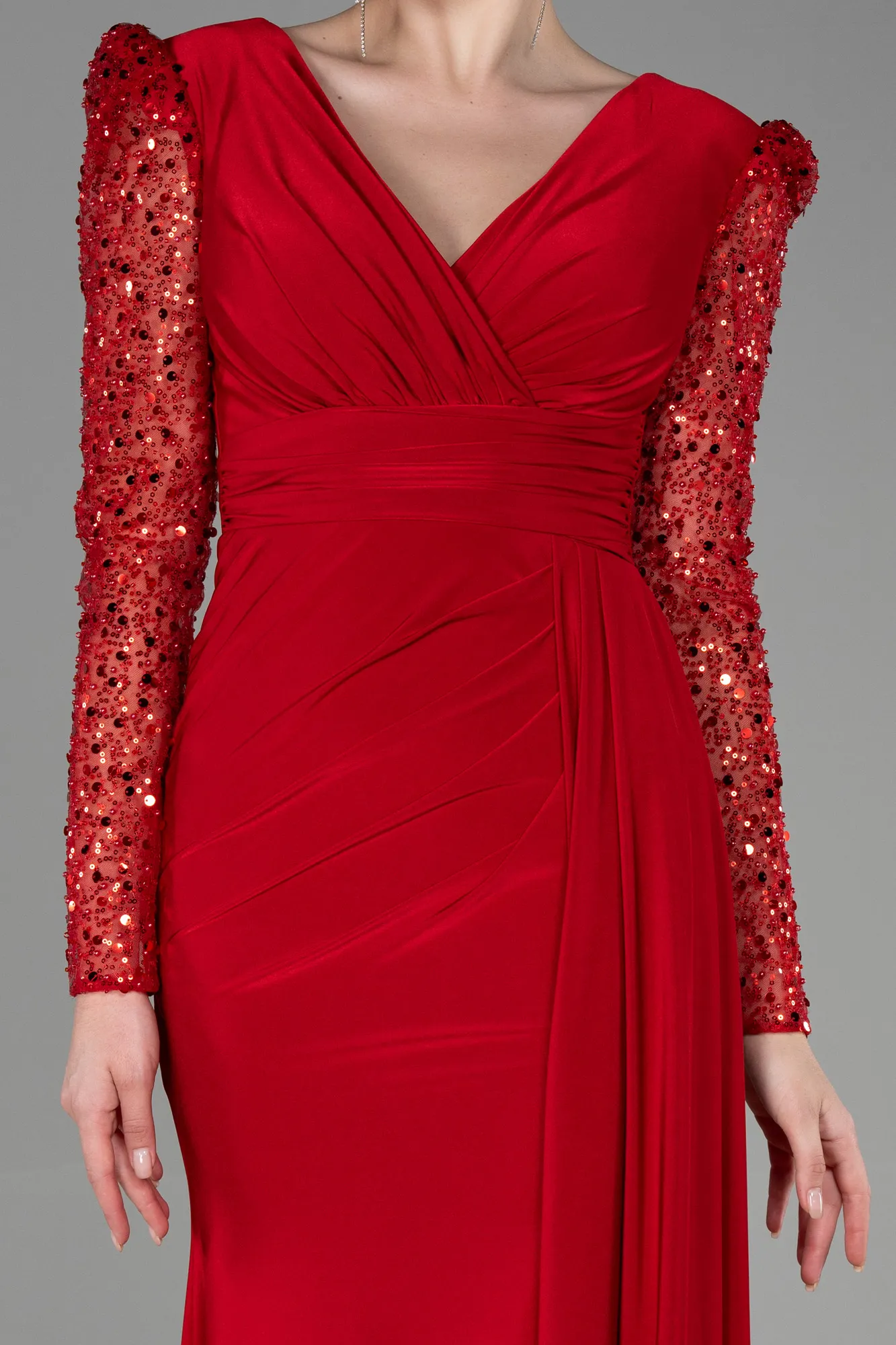 Red-Long Evening Dress ABU3321