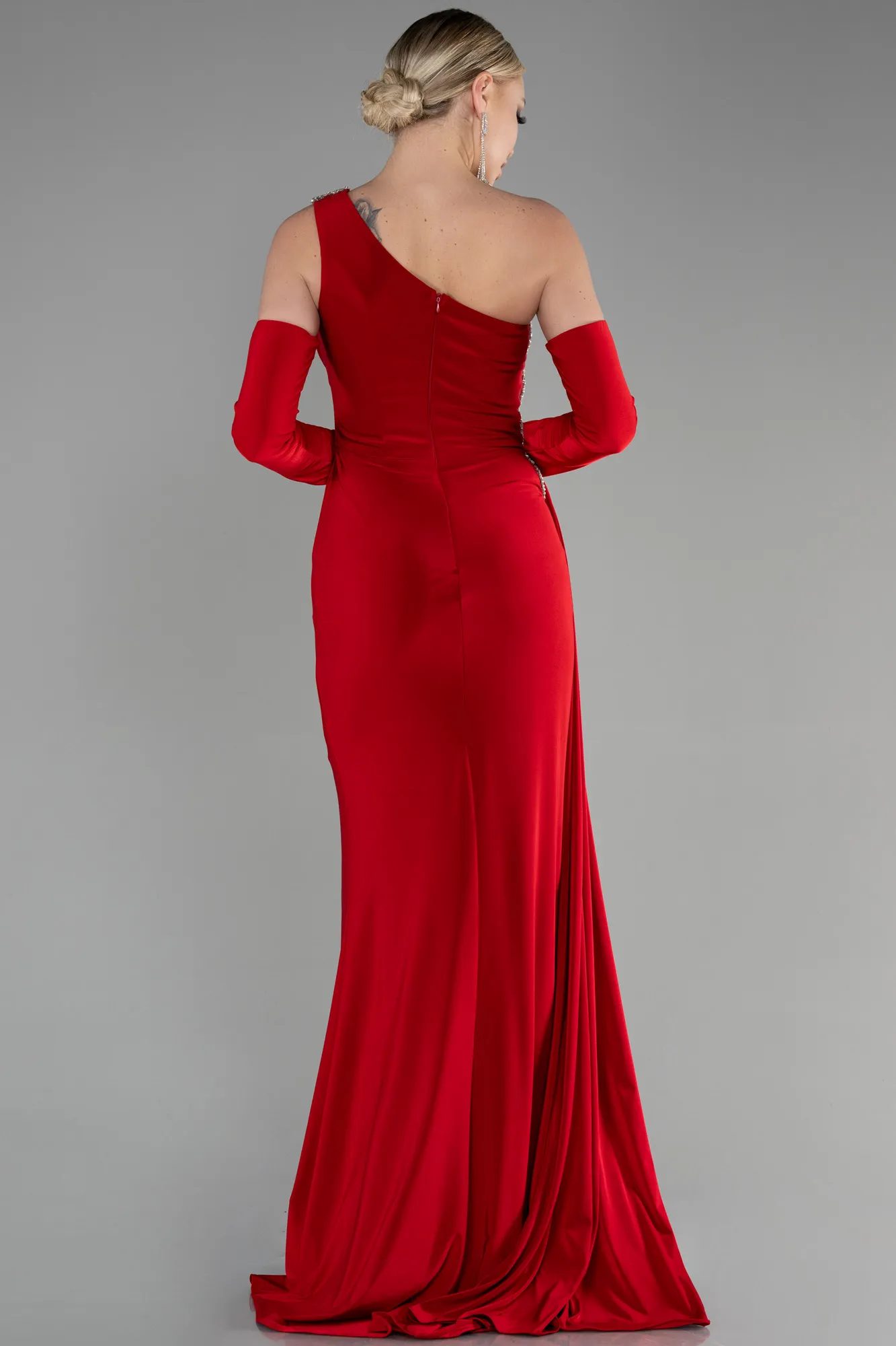Red-Long Evening Dress ABU3466
