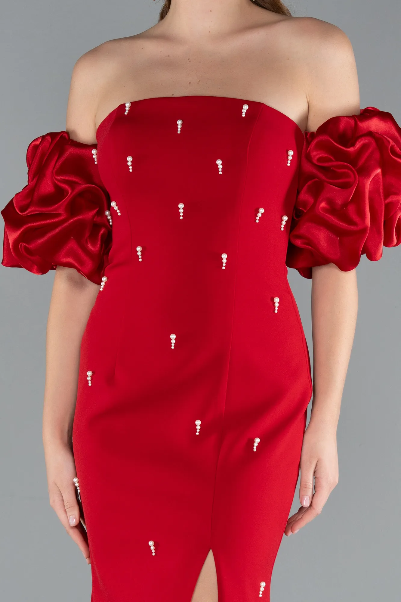 Red-Long Evening Dress ABU3659