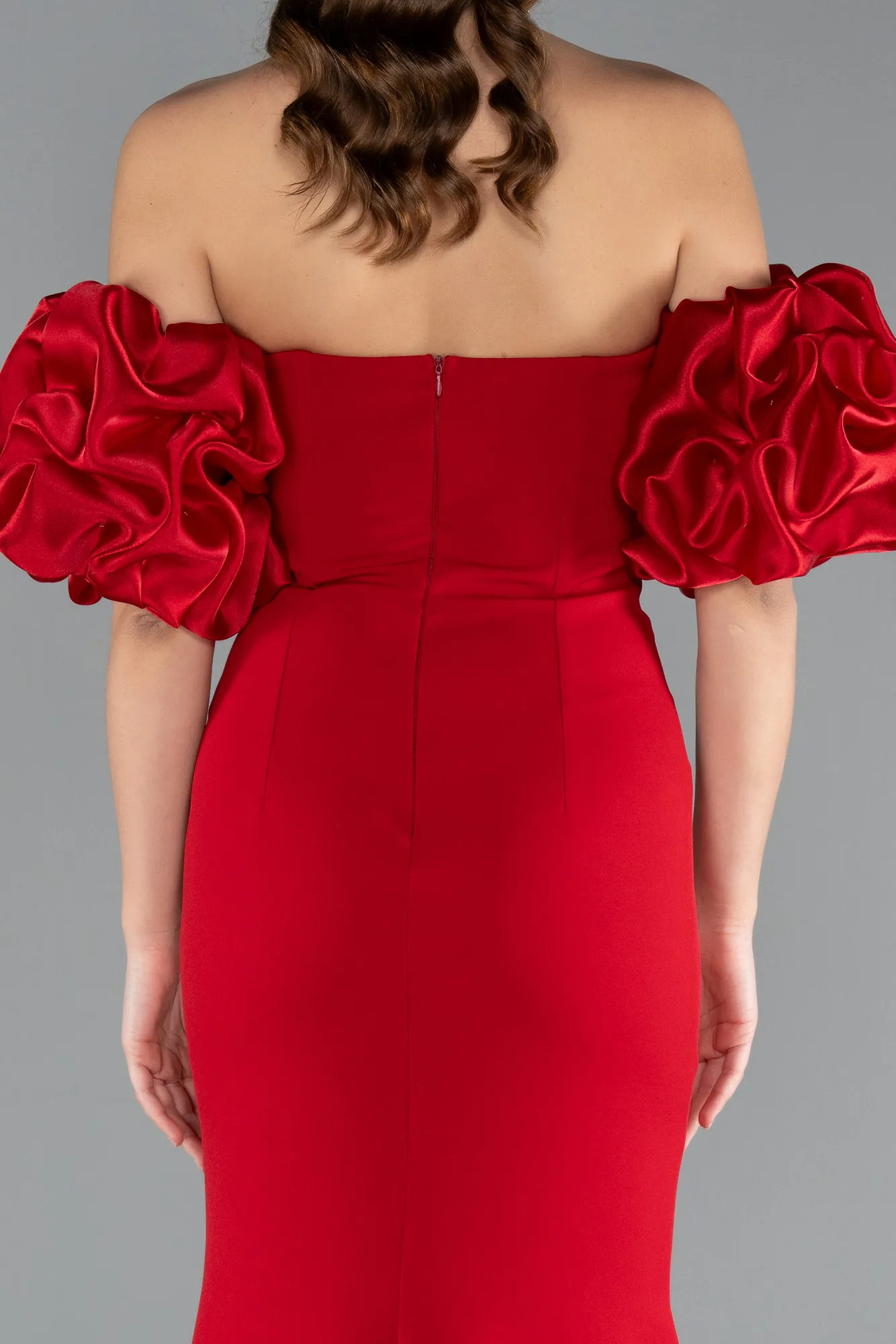 Red-Long Evening Dress ABU3659