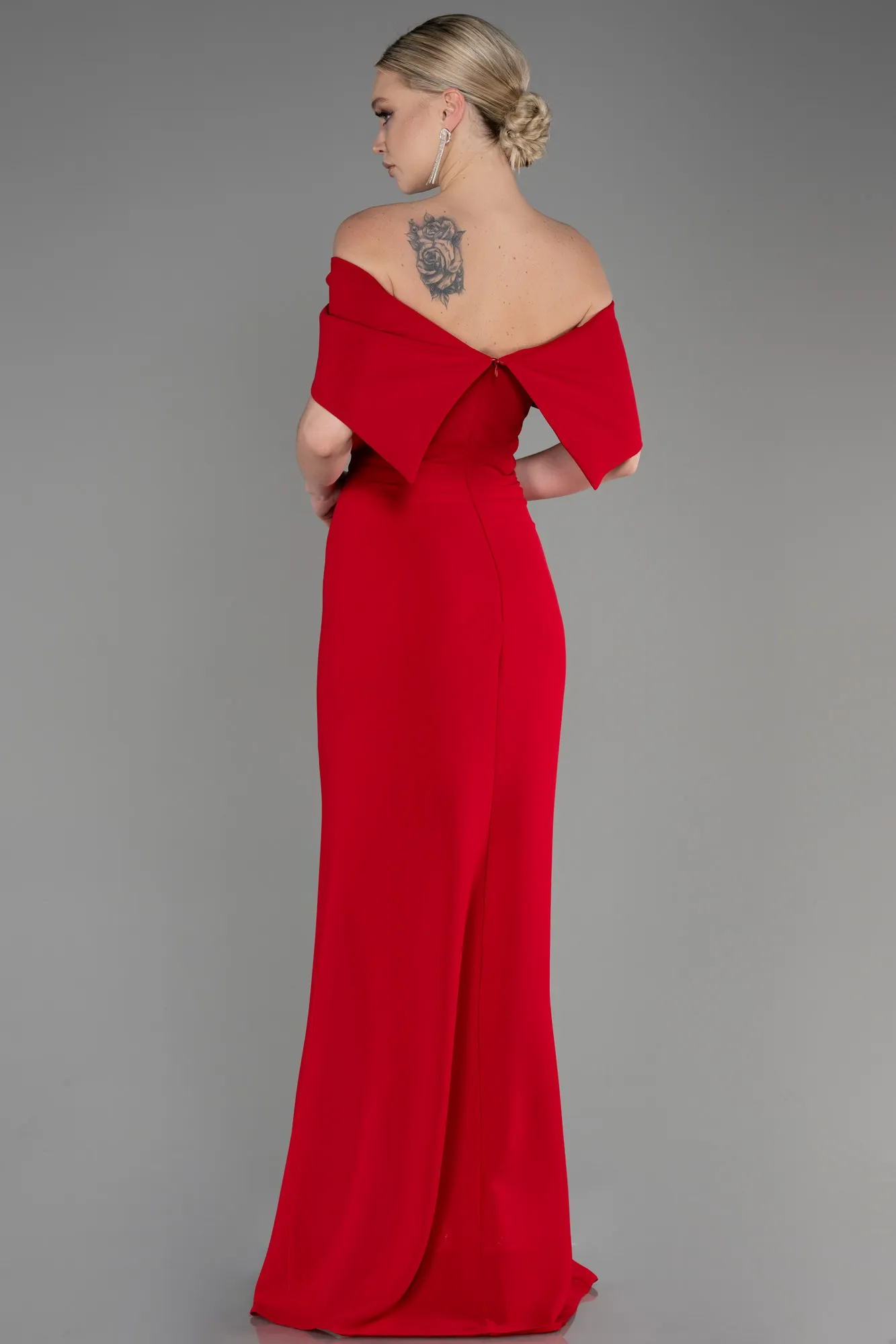 Red-Long Evening Dress ABU3775