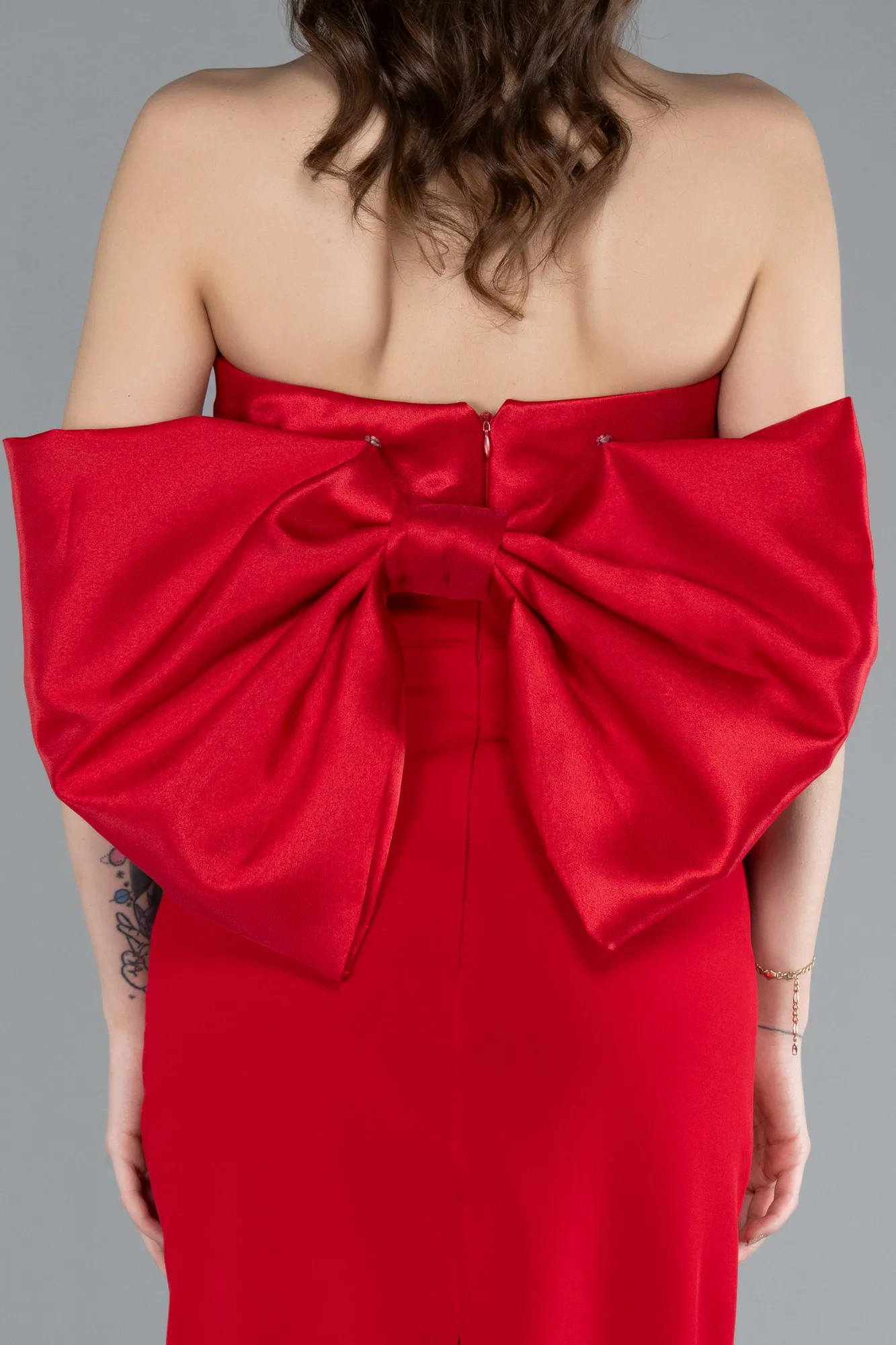 Red-Long Evening Dress ABU4716