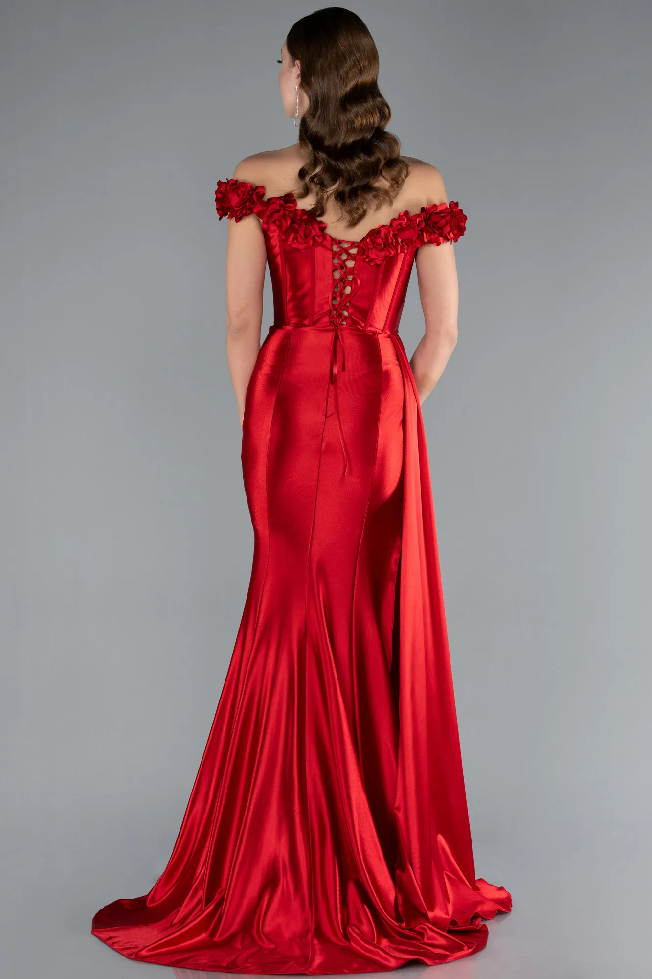 Red-Long Evening Dress ABU4903