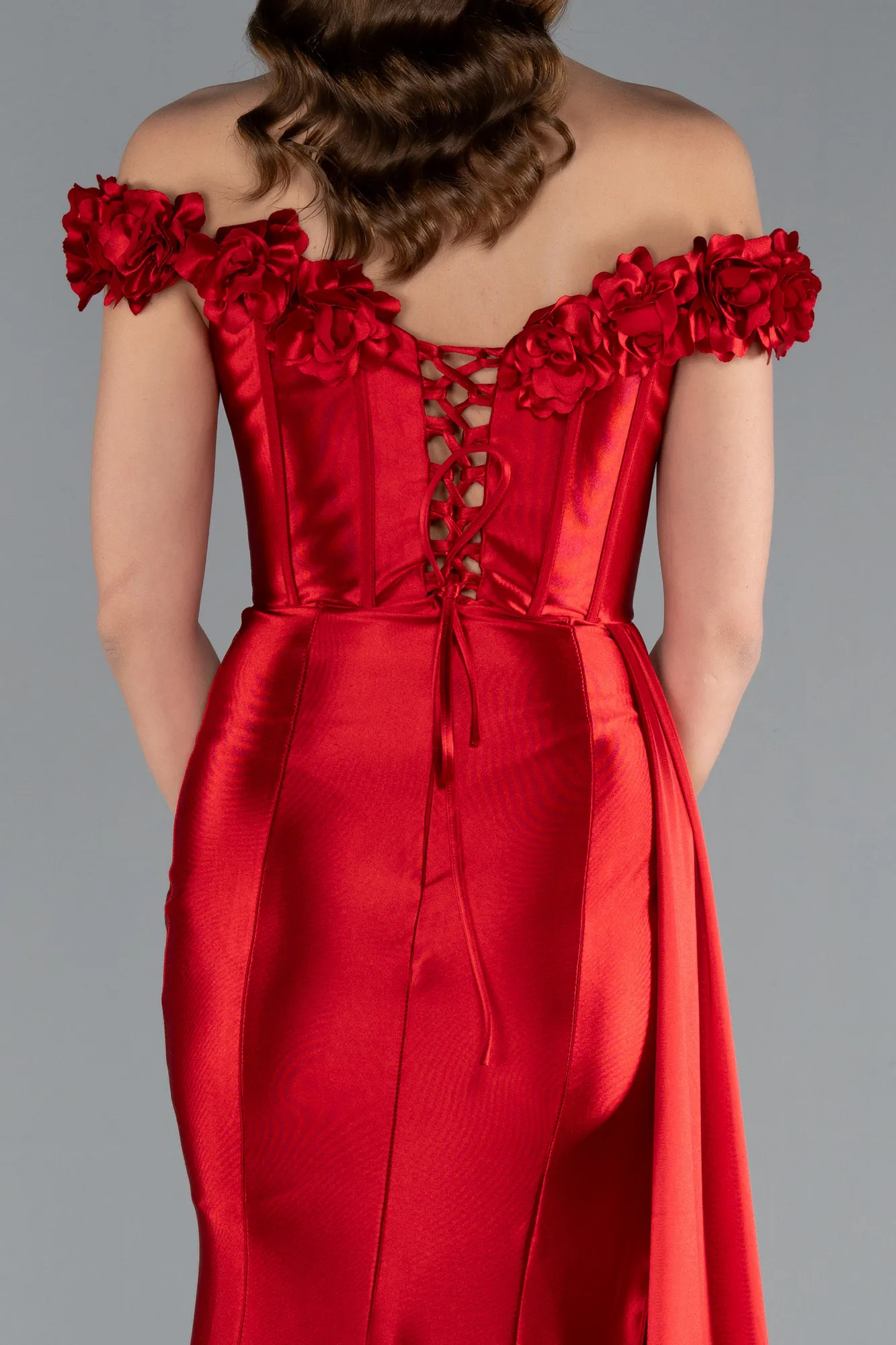 Red-Long Evening Dress ABU4903