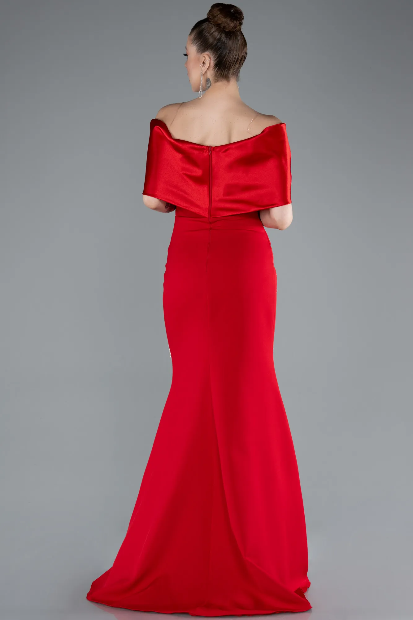 Red-Long Evening Dress ABU4924