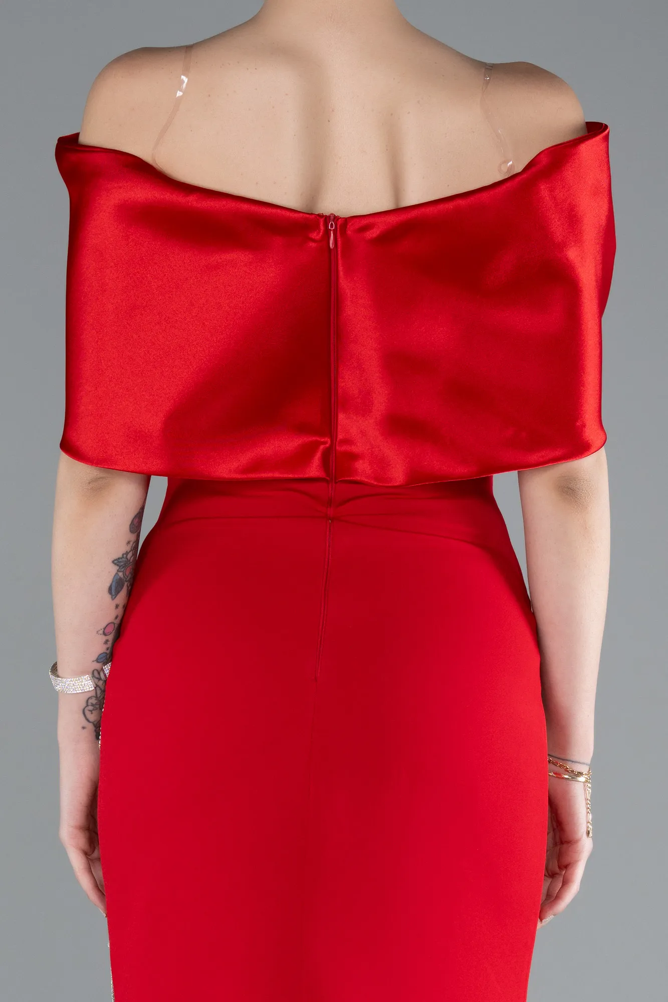 Red-Long Evening Dress ABU4924