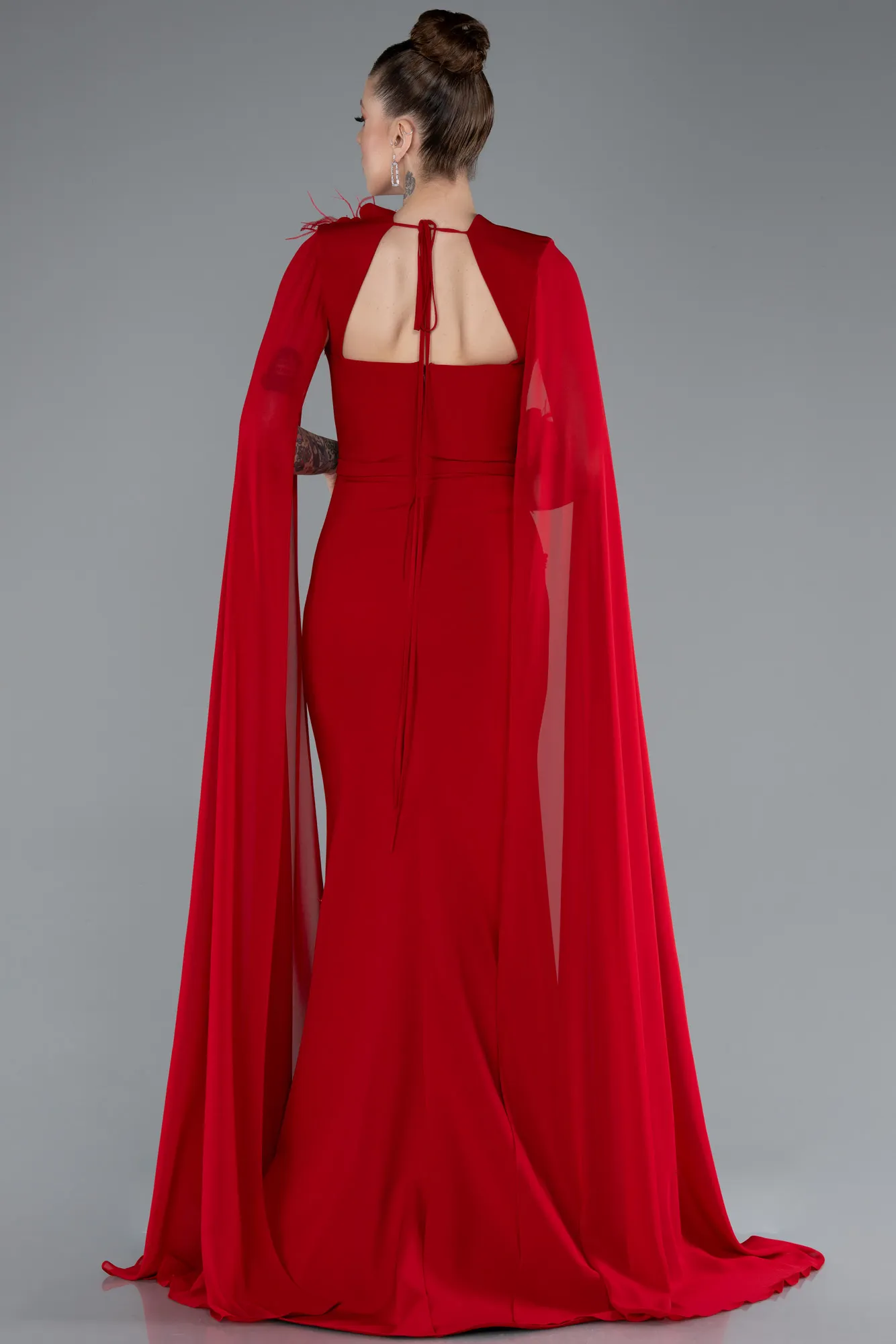 Red-Long Evening Dress ABU4927