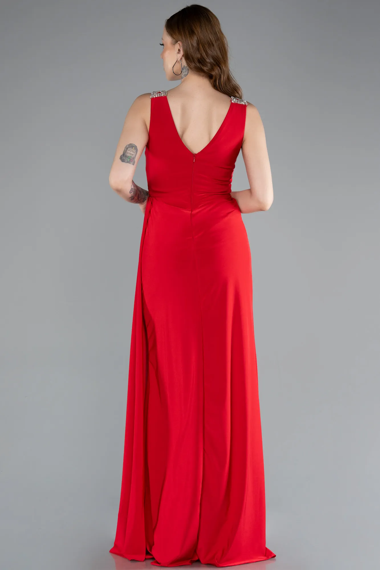 Red-Long Evening Dress ABU4967