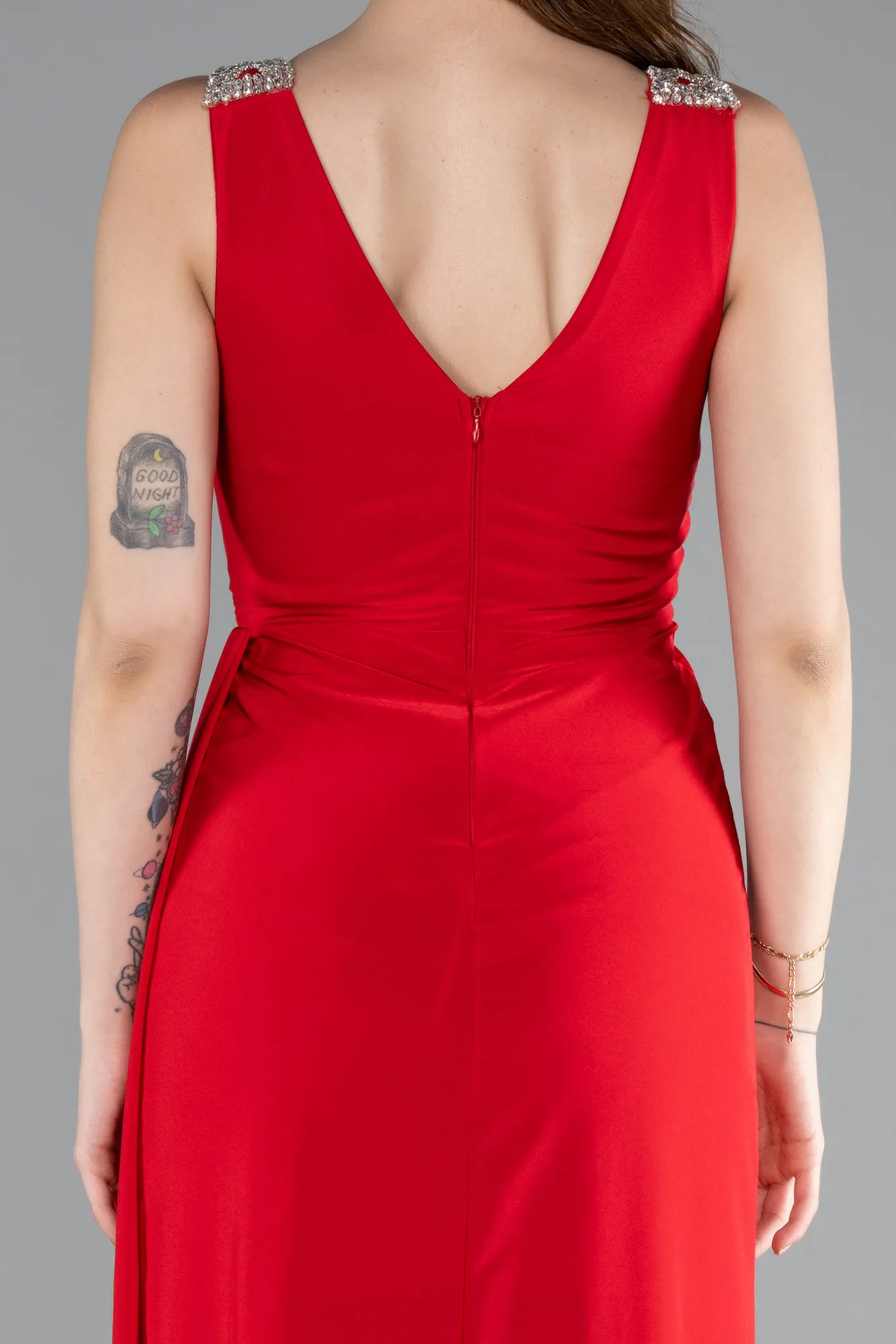 Red-Long Evening Dress ABU4967