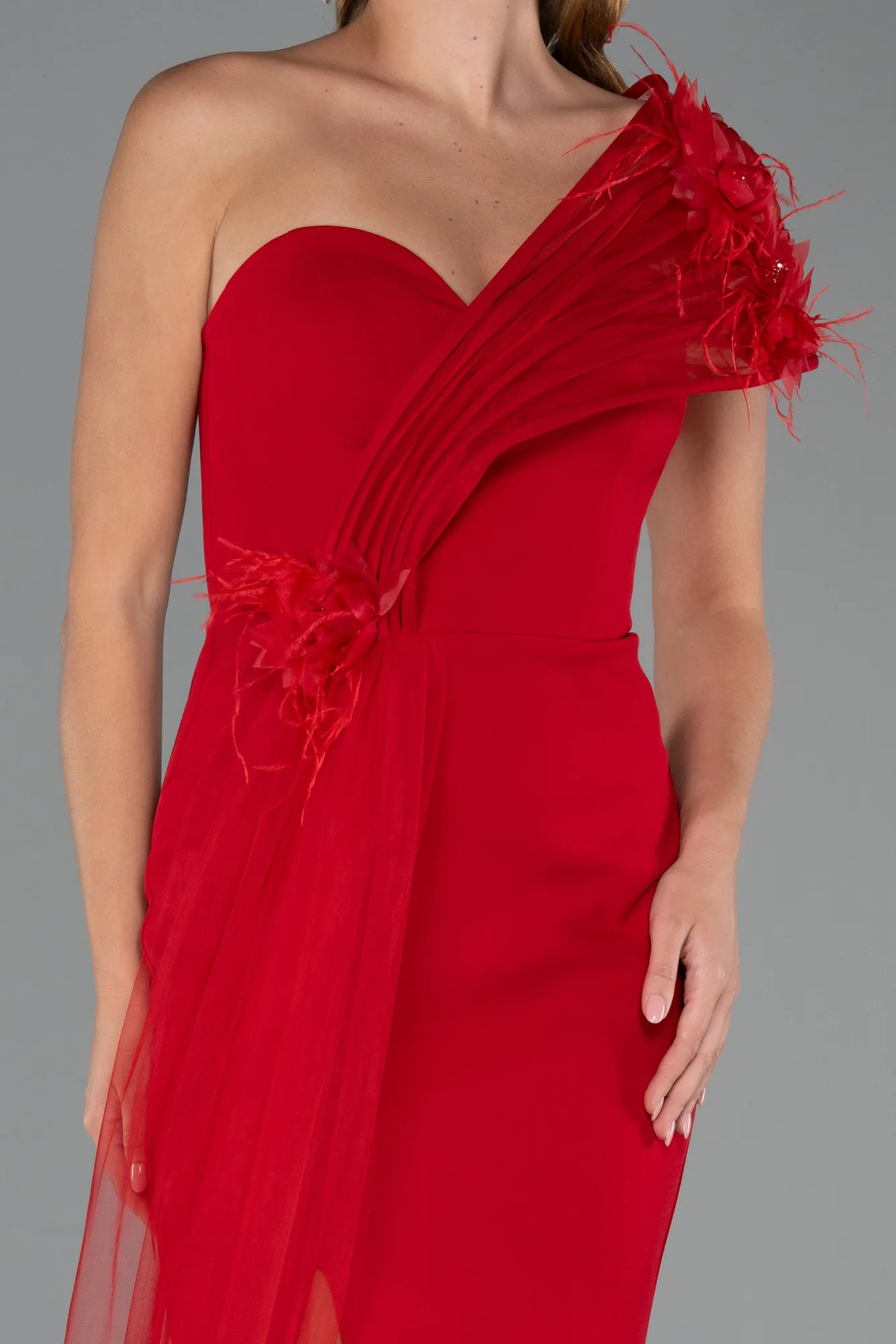 Red-Long Evening Dress ABU4969