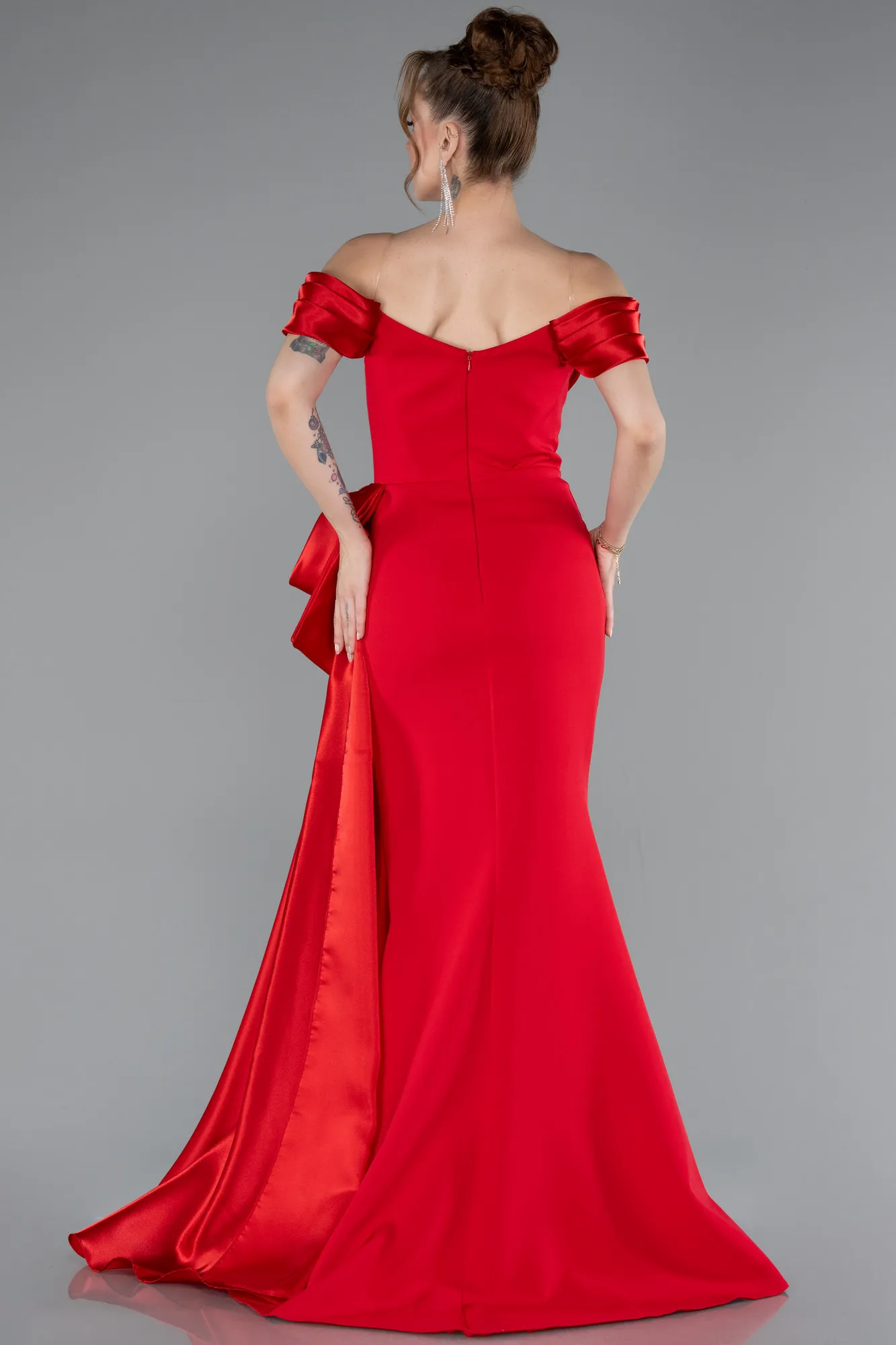 Red-Long Evening Dress ABU4981