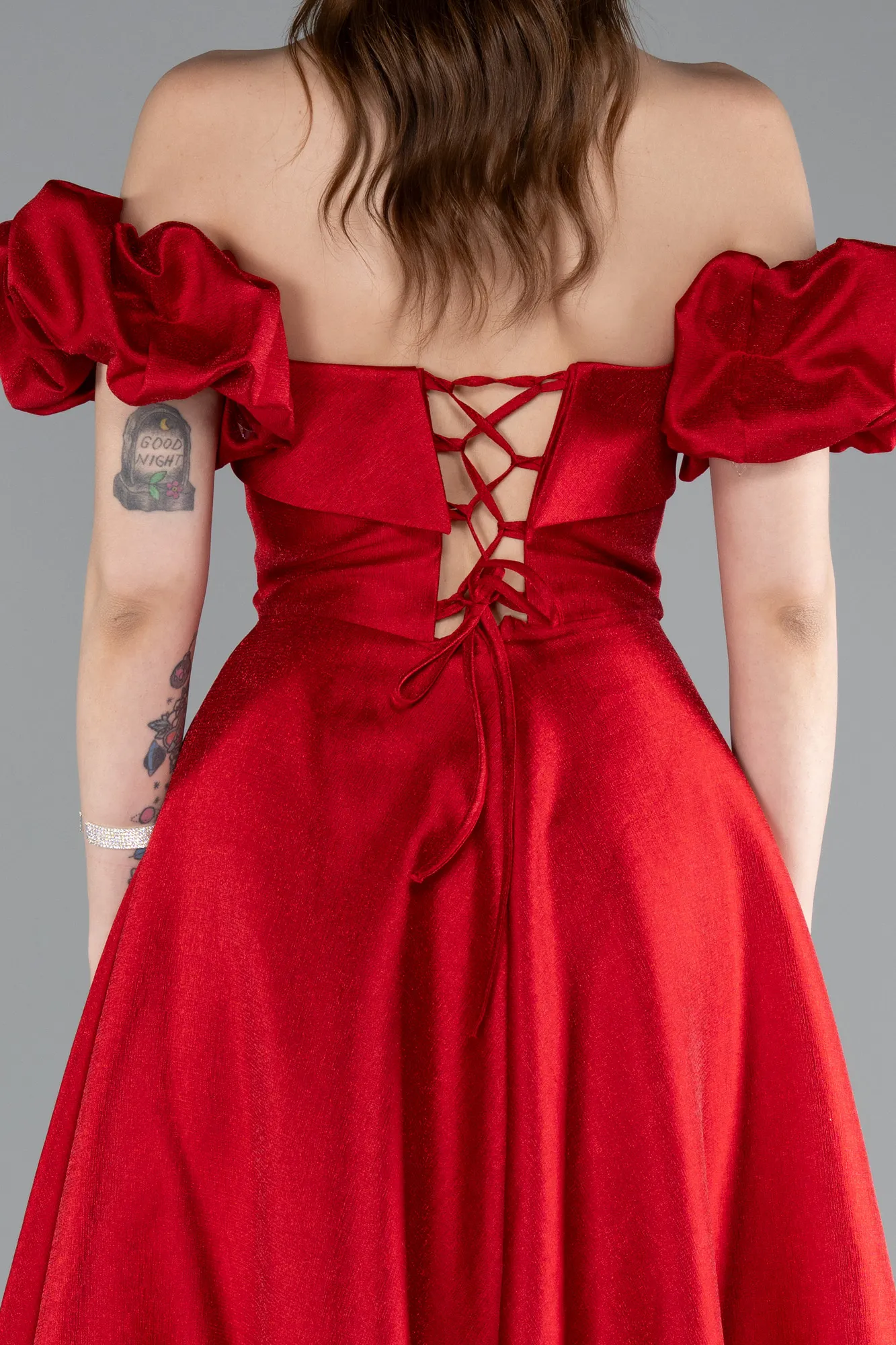 Red-Long Evening Dress ABU4983