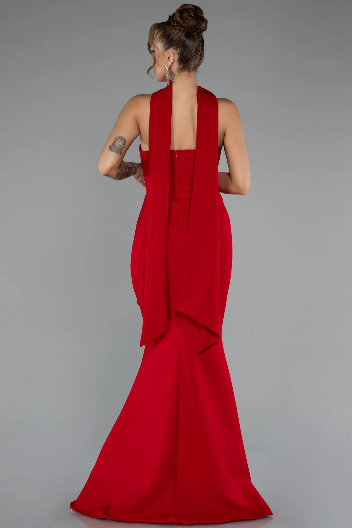 Red-Long Evening Dress ABU5097