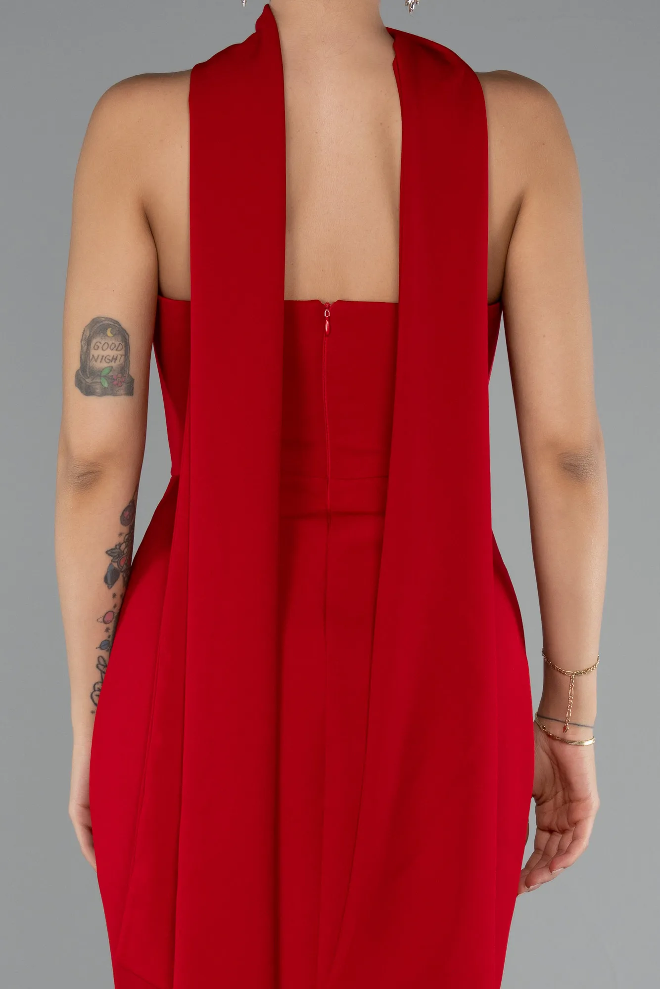 Red-Long Evening Dress ABU5097