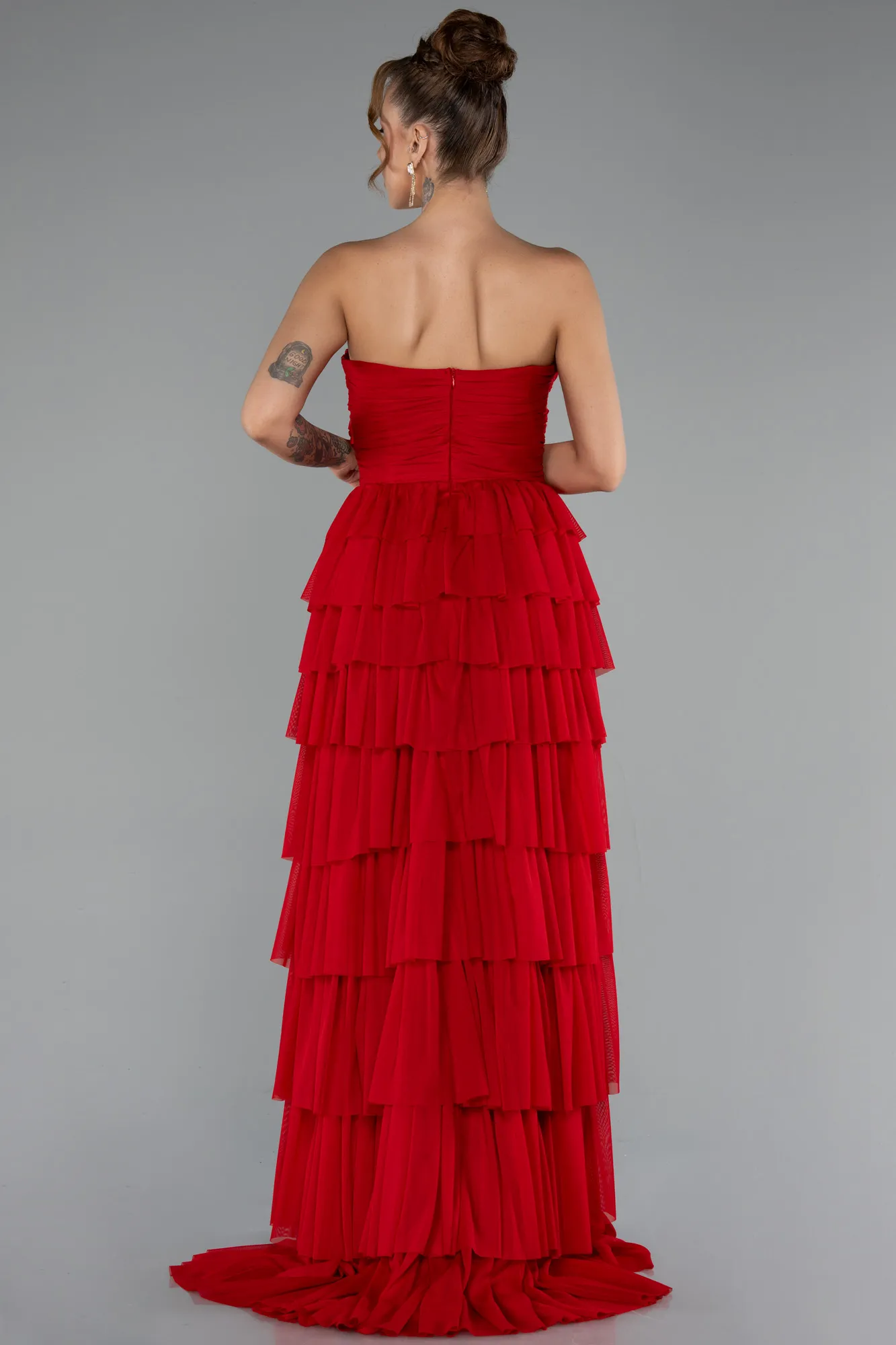Red-Long Evening Dress ABU5104