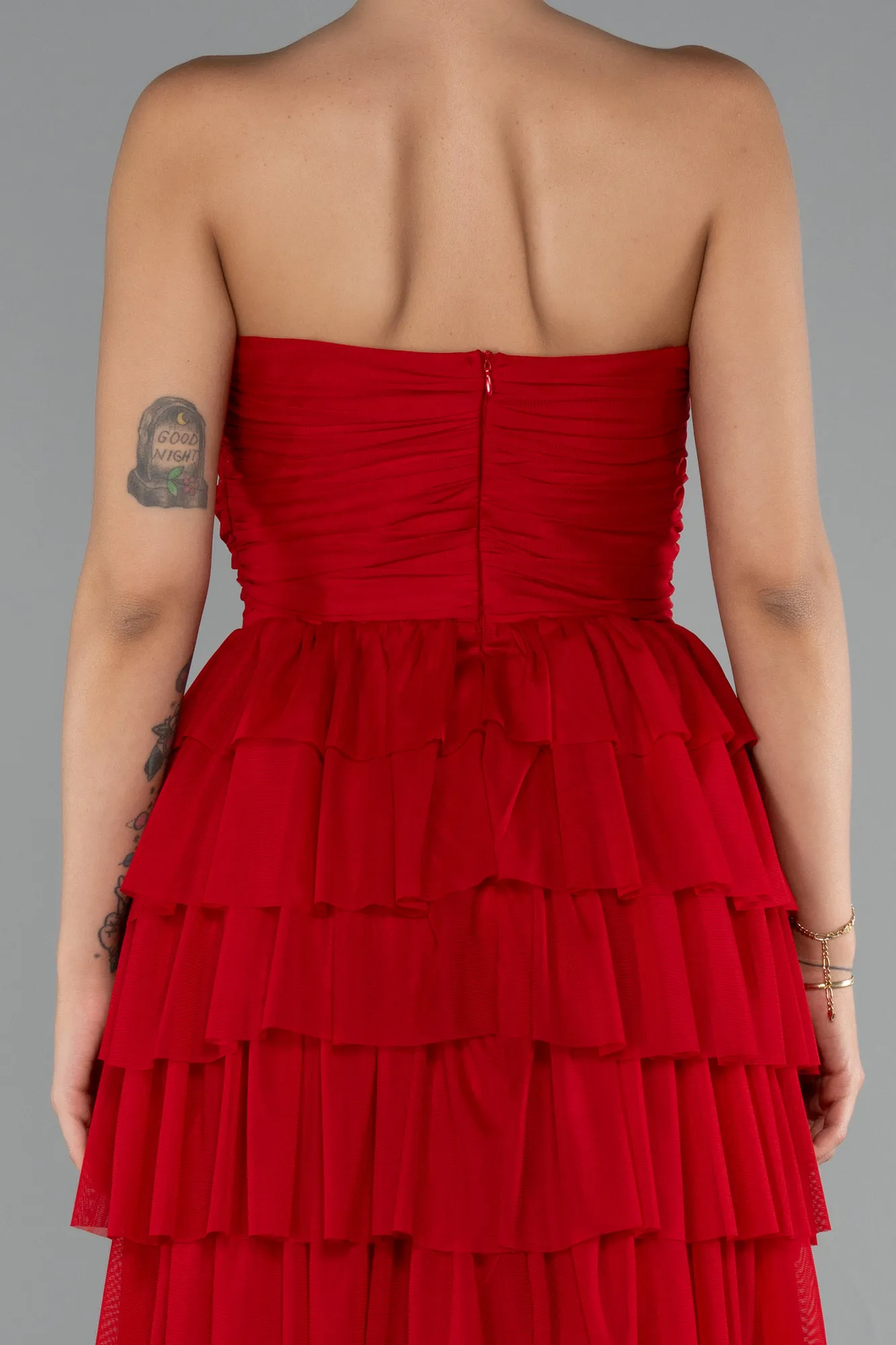 Red-Long Evening Dress ABU5104