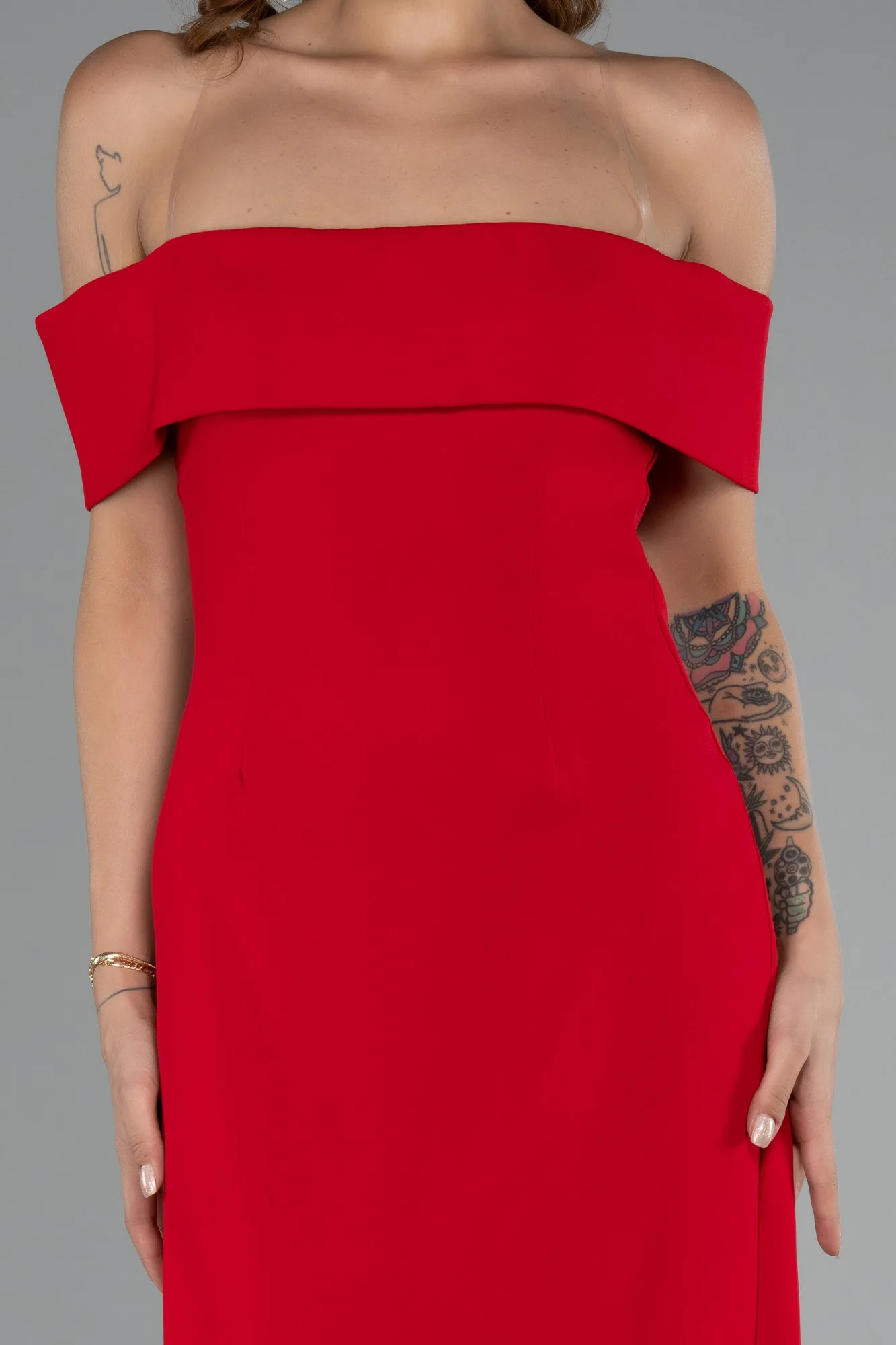 Red-Long Evening Dress ABU5173