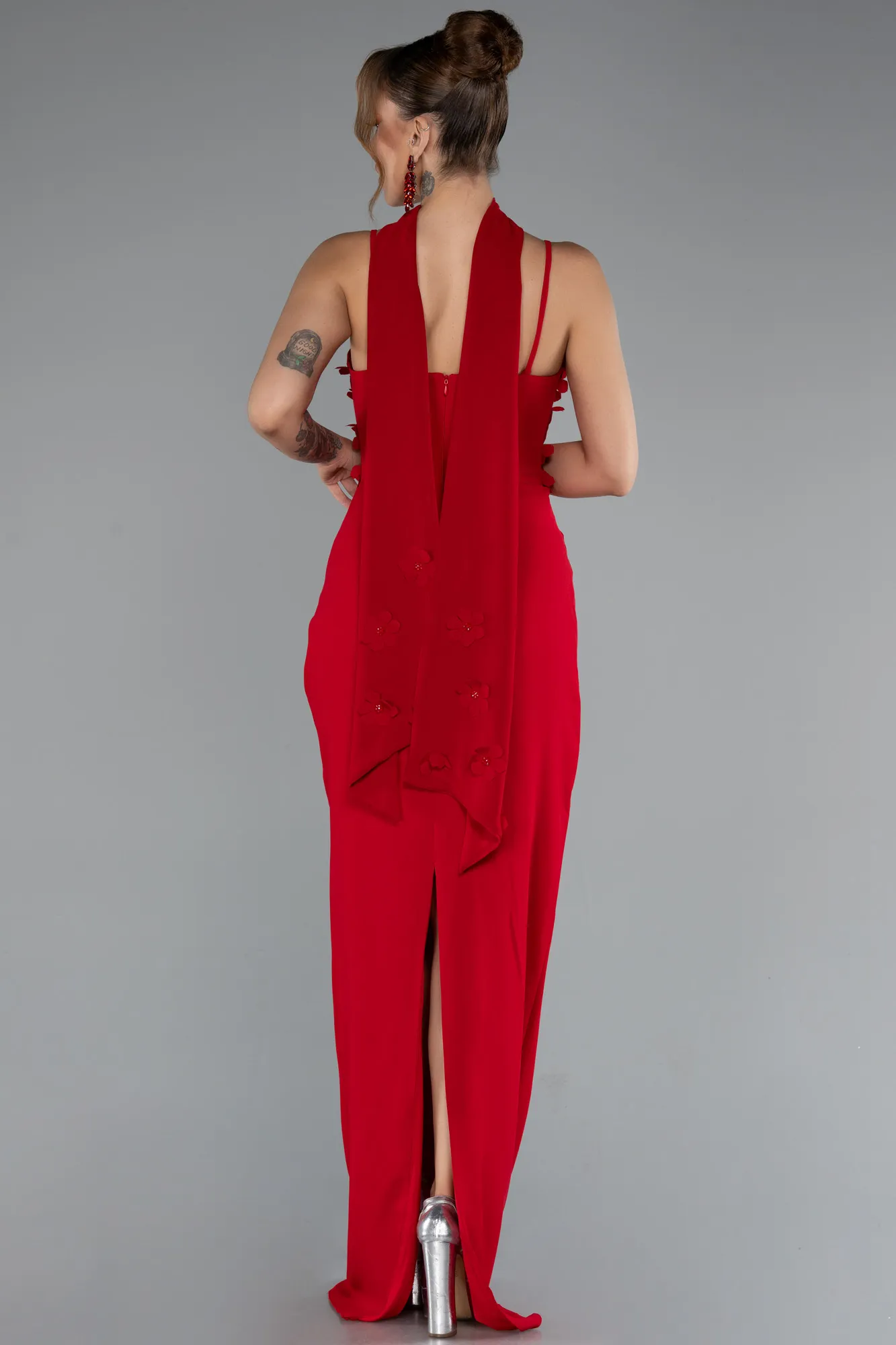 Red-Long Evening Dress ABU5181