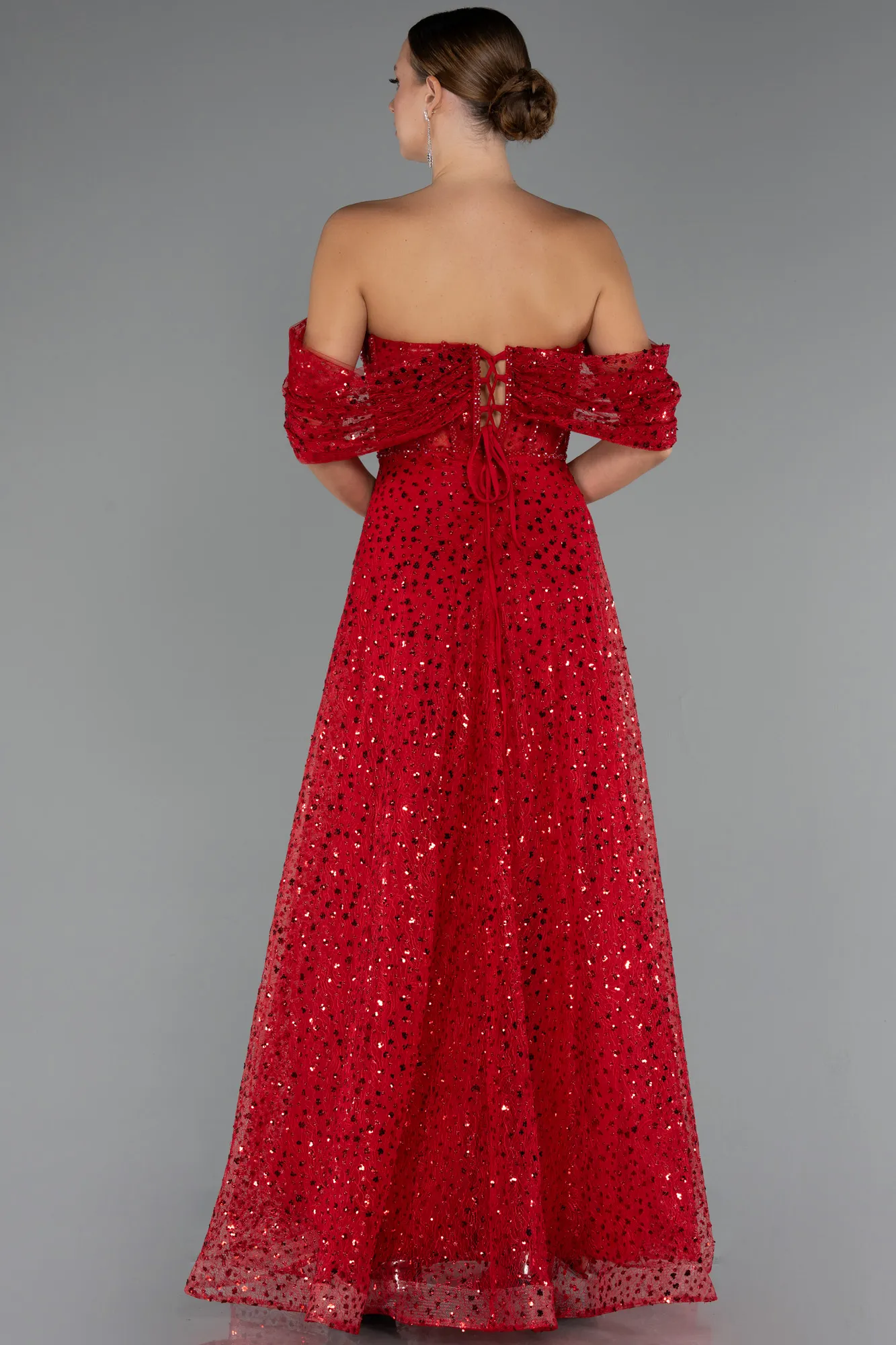Red-Long Evening Dress ABU5226