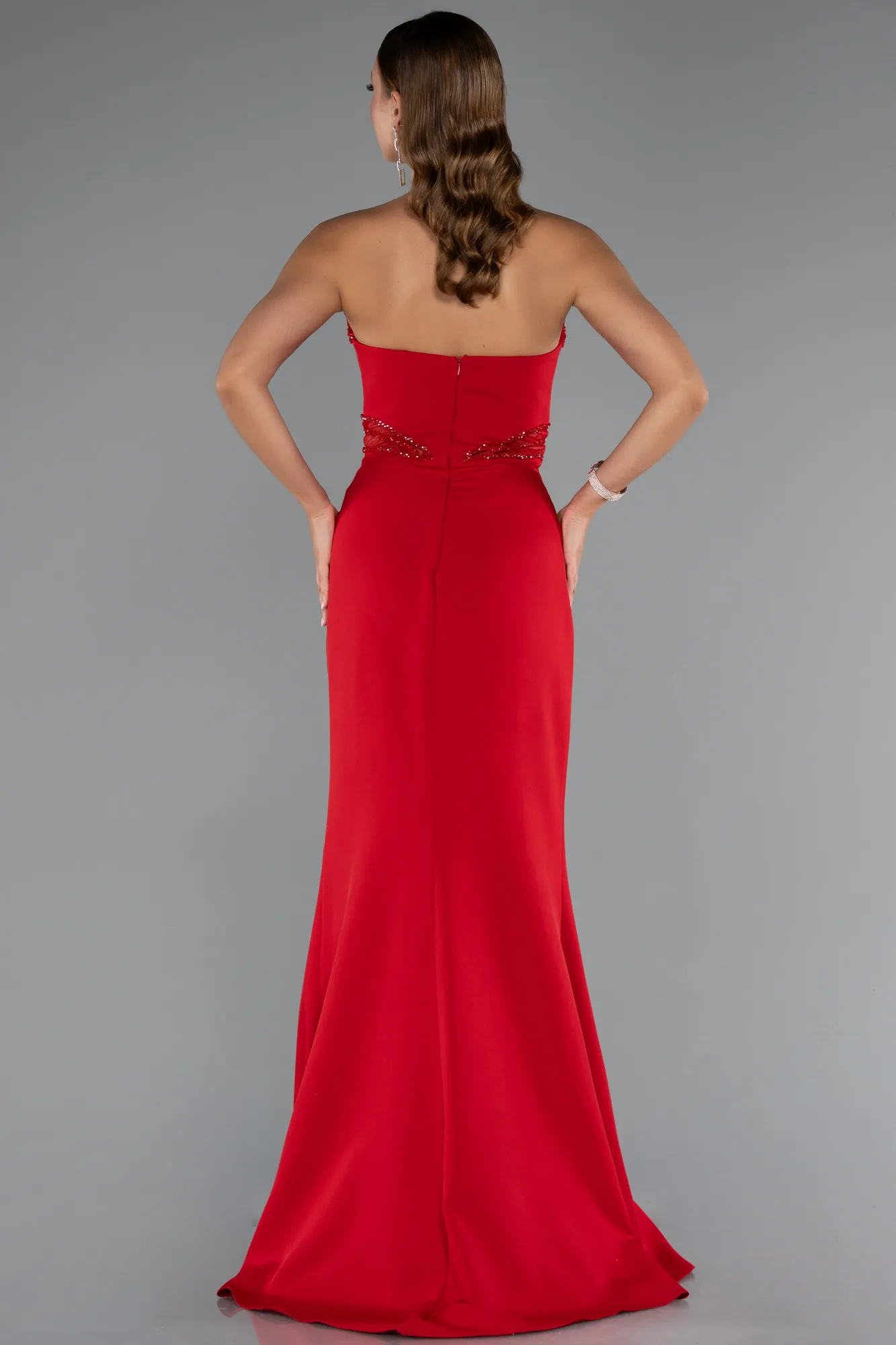 Red-Long Evening Dress ABU5227