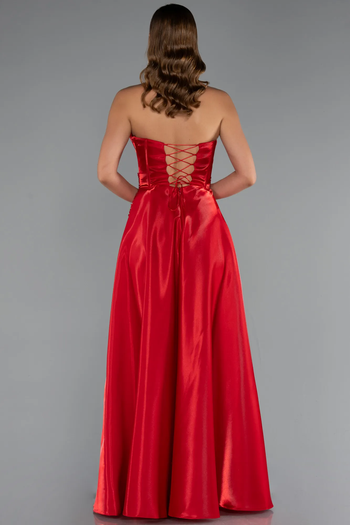 Red-Long Evening Dress ABU5228